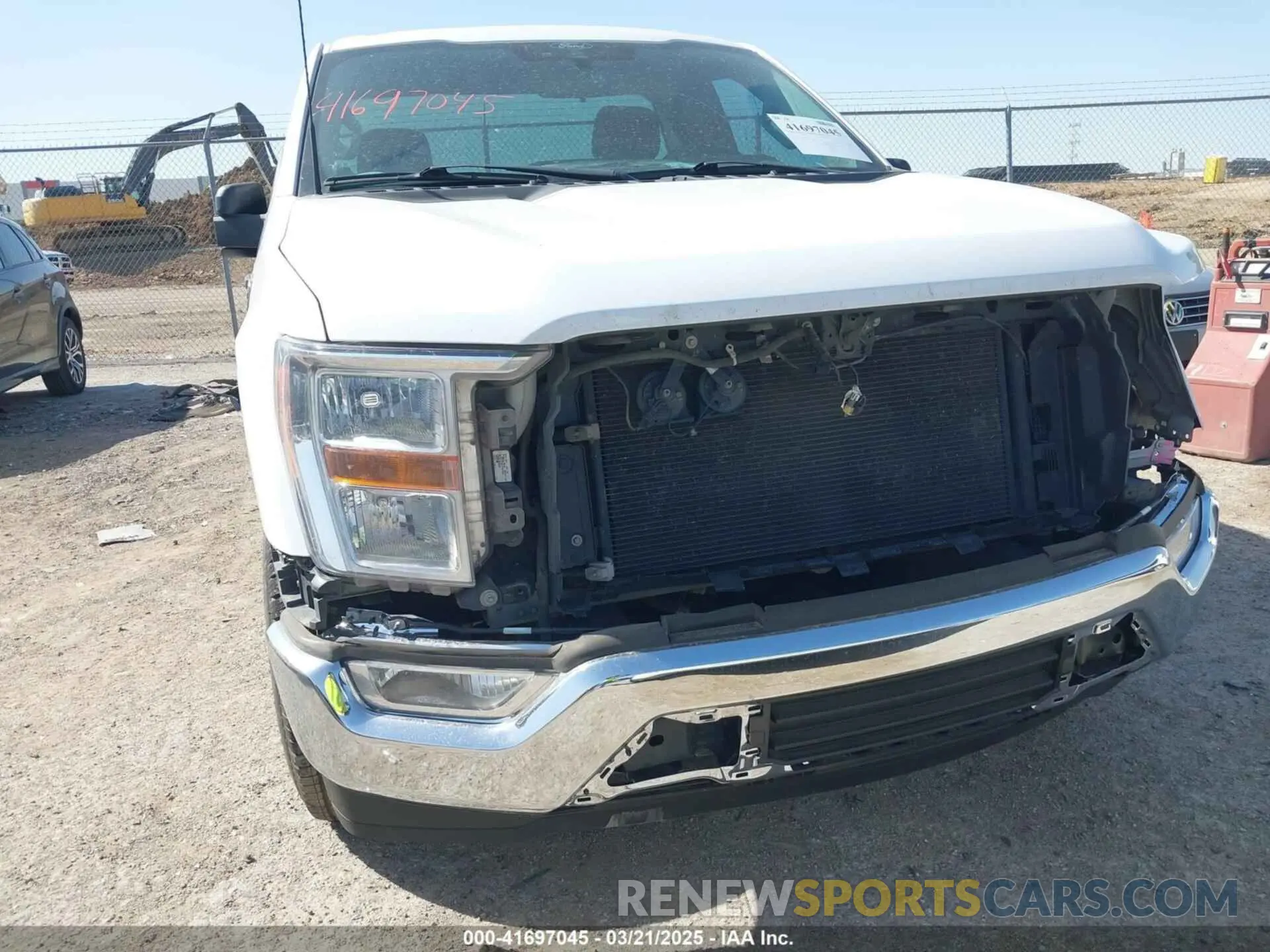 6 fotografías del automóvil dañado 1FTMF1C54MKE87761 FORD F-150 2021
