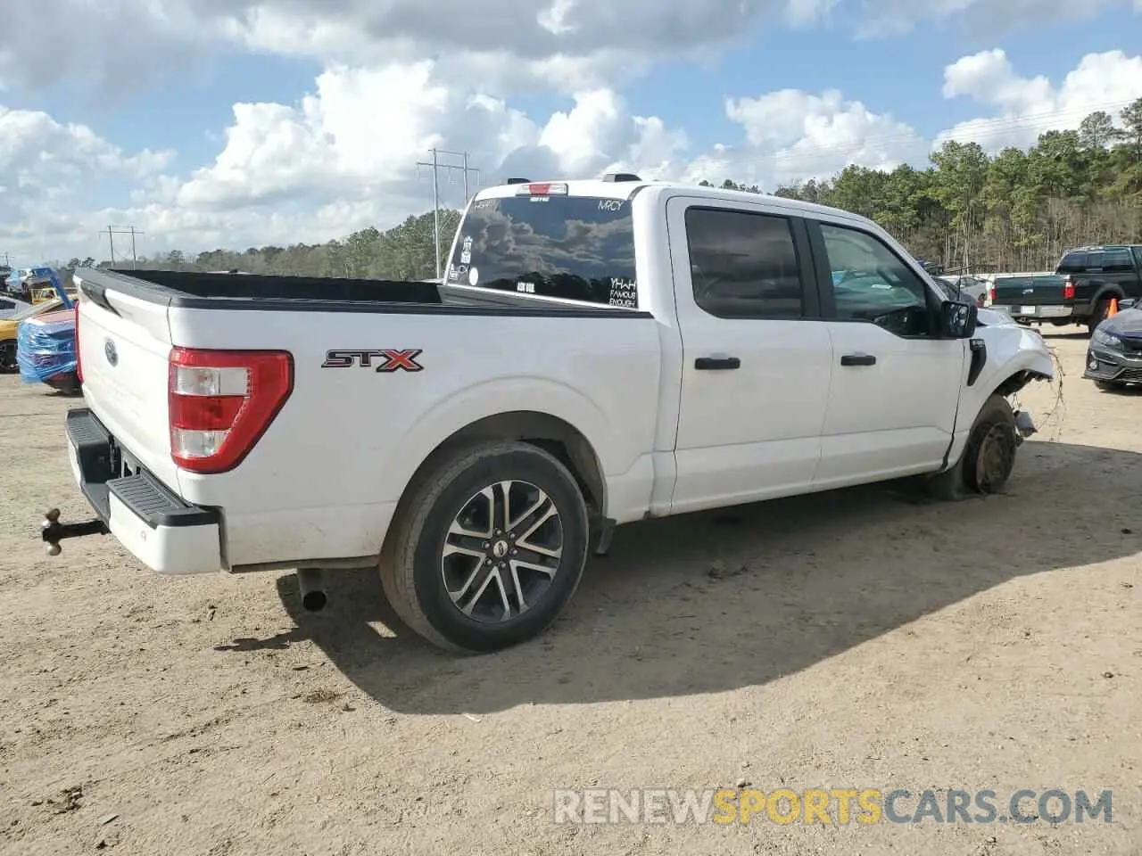 3 fotografías del automóvil dañado 1FTEW1C55NKF28470 FORD F-150 2022