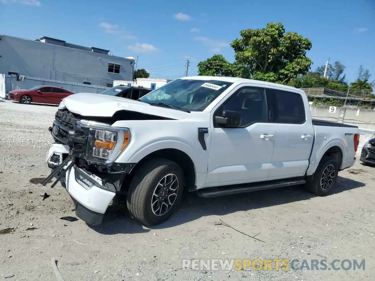 1 fotografías del automóvil dañado 1FTEW1C57NFC08091 FORD F-150 2022