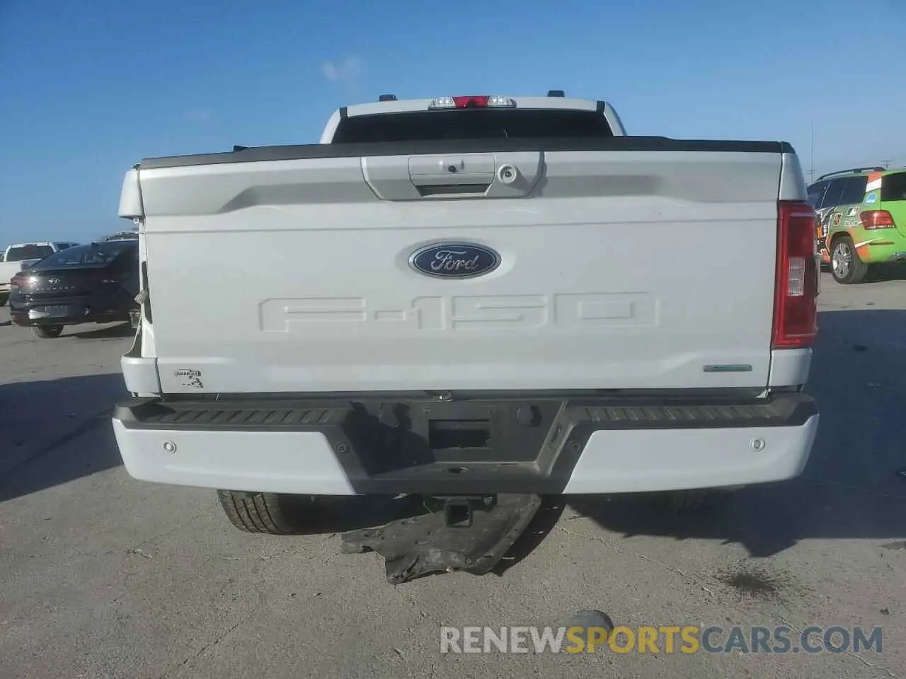 6 fotografías del automóvil dañado 1FTEW1C88NKD06872 FORD F-150 2022
