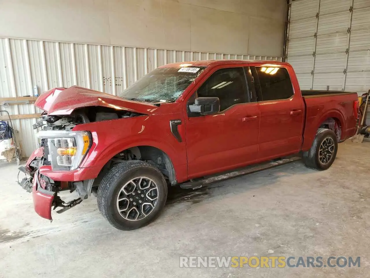 1 fotografías del automóvil dañado 1FTEW1C89NKE64007 FORD F-150 2022