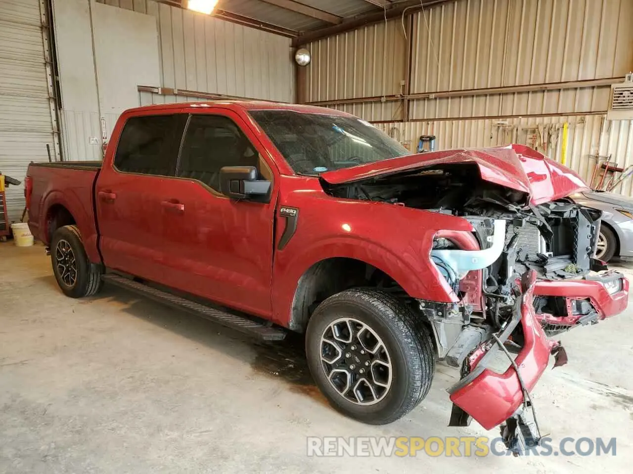 4 fotografías del automóvil dañado 1FTEW1C89NKE64007 FORD F-150 2022