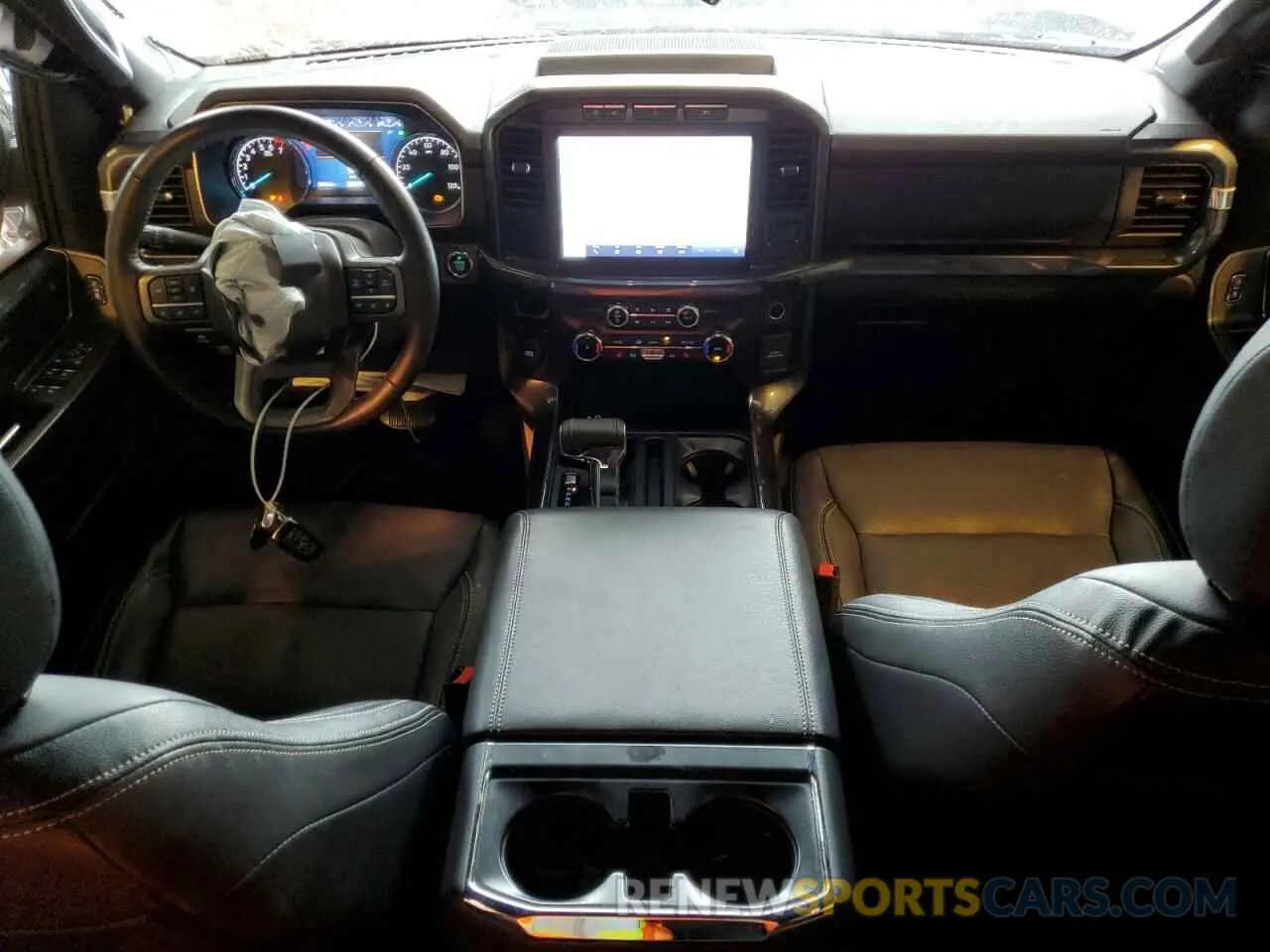 8 fotografías del automóvil dañado 1FTEW1C89NKE64007 FORD F-150 2022