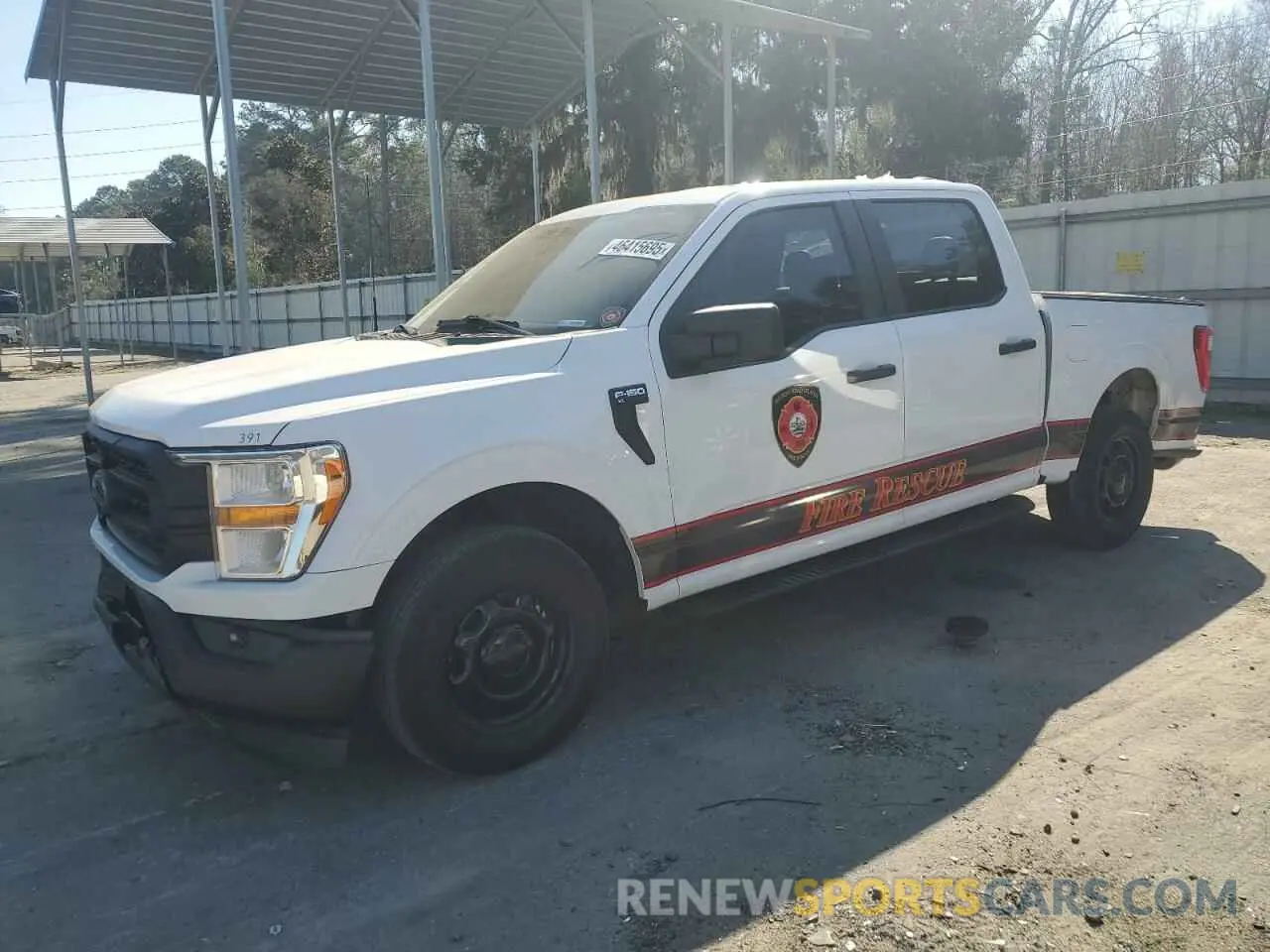 1 fotografías del automóvil dañado 1FTEW1CB0NKD04173 FORD F-150 2022