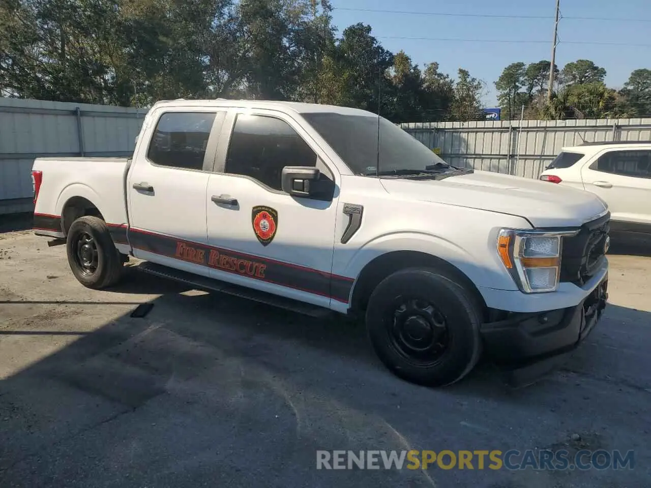 4 fotografías del automóvil dañado 1FTEW1CB0NKD04173 FORD F-150 2022