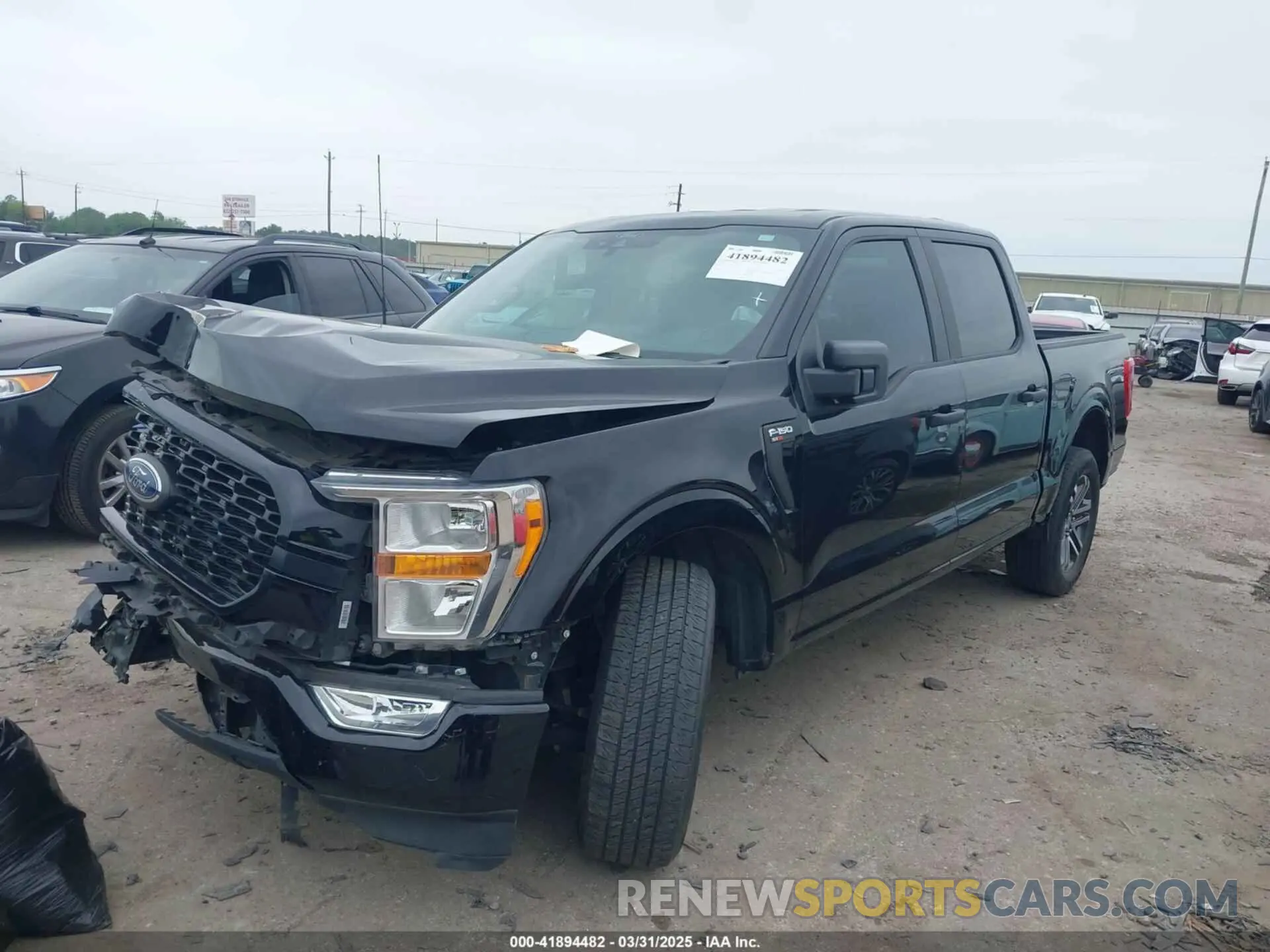 2 fotografías del automóvil dañado 1FTEW1CP2NFA10391 FORD F-150 2022