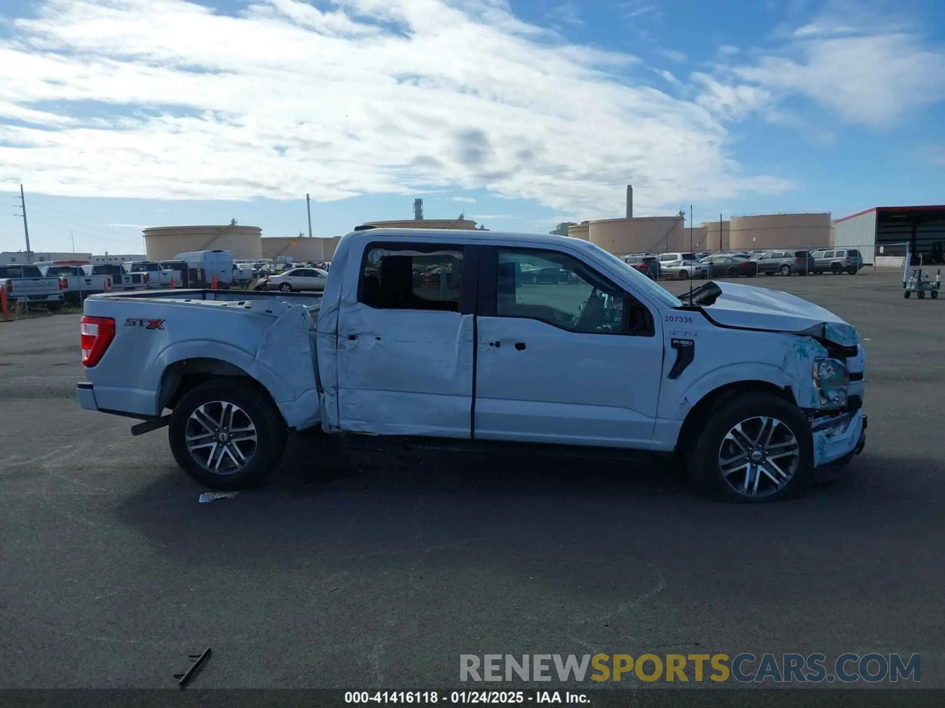 14 fotografías del automóvil dañado 1FTEW1CPXNKD77711 FORD F-150 2022