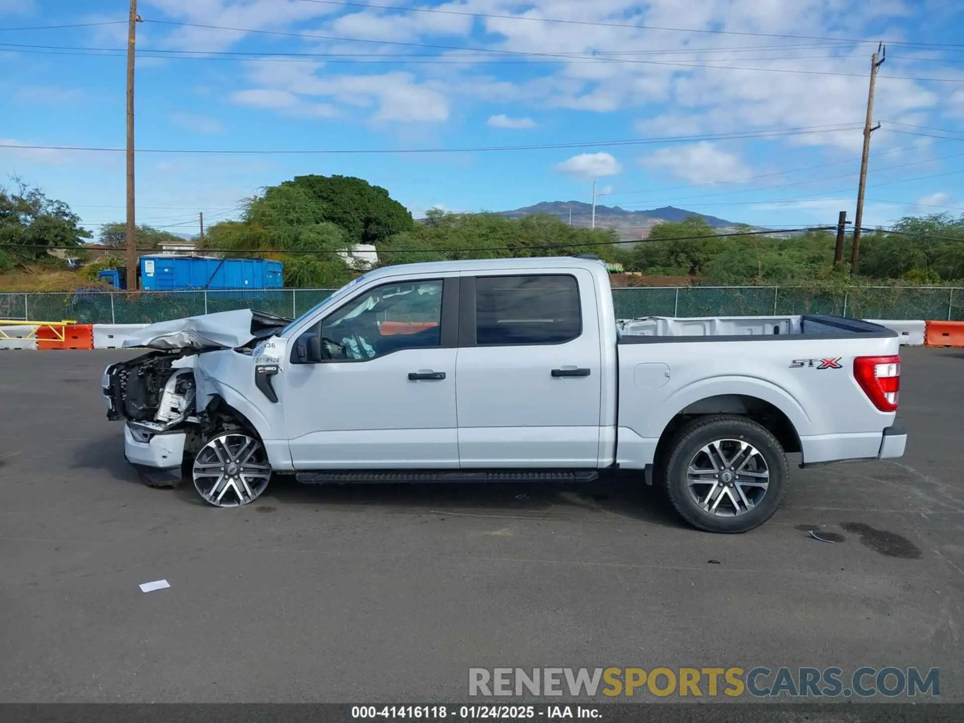15 fotografías del automóvil dañado 1FTEW1CPXNKD77711 FORD F-150 2022