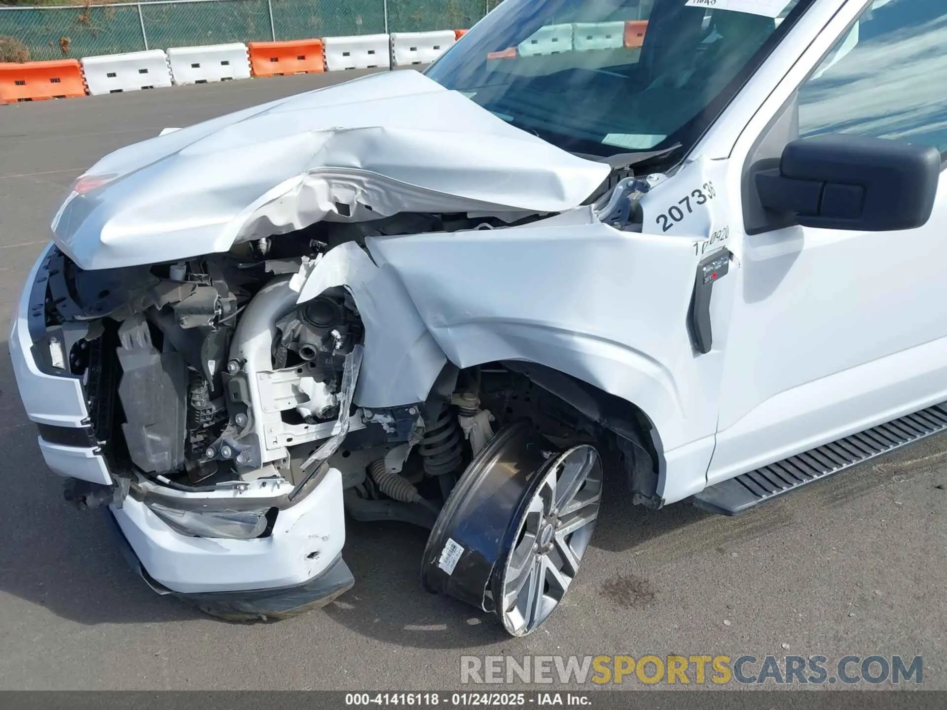 18 fotografías del automóvil dañado 1FTEW1CPXNKD77711 FORD F-150 2022