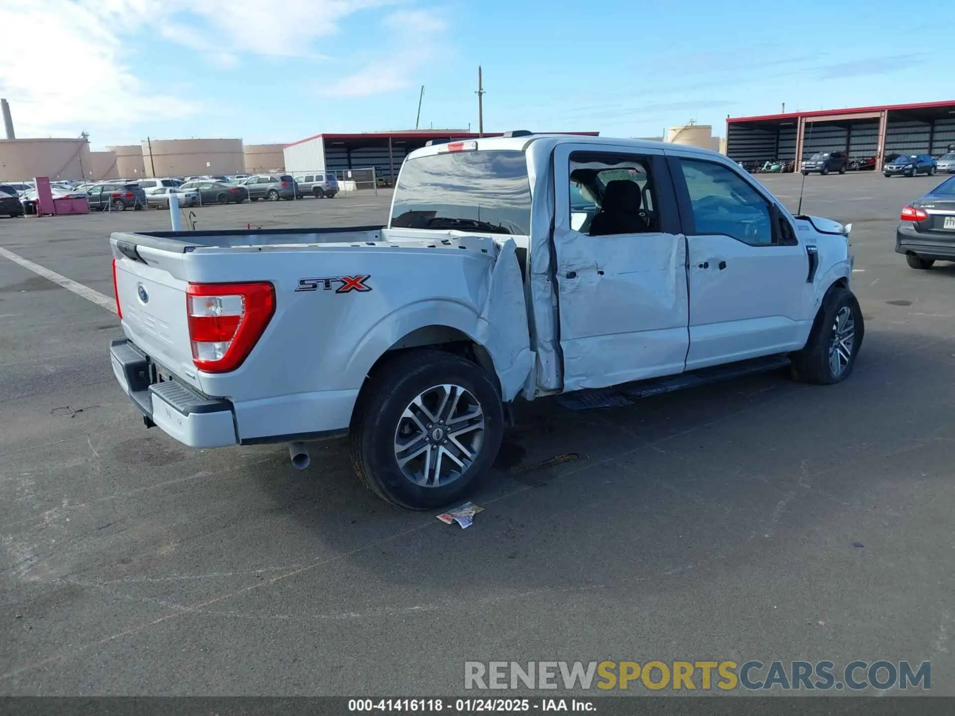 4 fotografías del automóvil dañado 1FTEW1CPXNKD77711 FORD F-150 2022