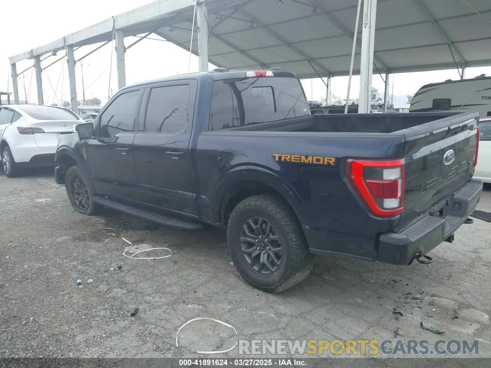 3 fotografías del automóvil dañado 1FTEW1E80NFB07689 FORD F-150 2022
