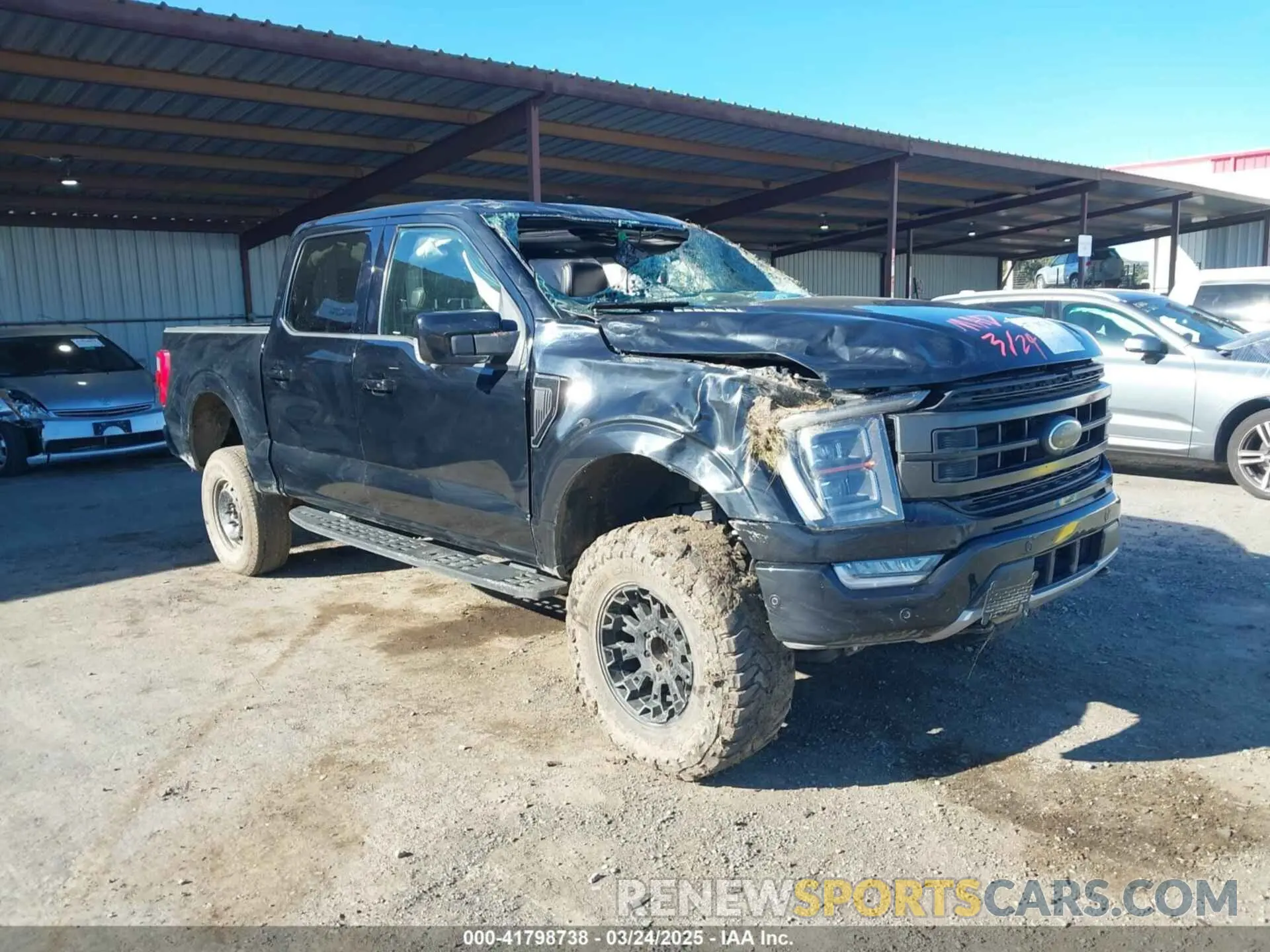 1 fotografías del automóvil dañado 1FTEW1E87NFA62430 FORD F-150 2022