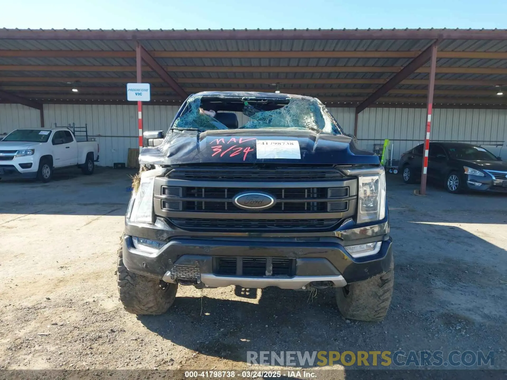 12 fotografías del automóvil dañado 1FTEW1E87NFA62430 FORD F-150 2022