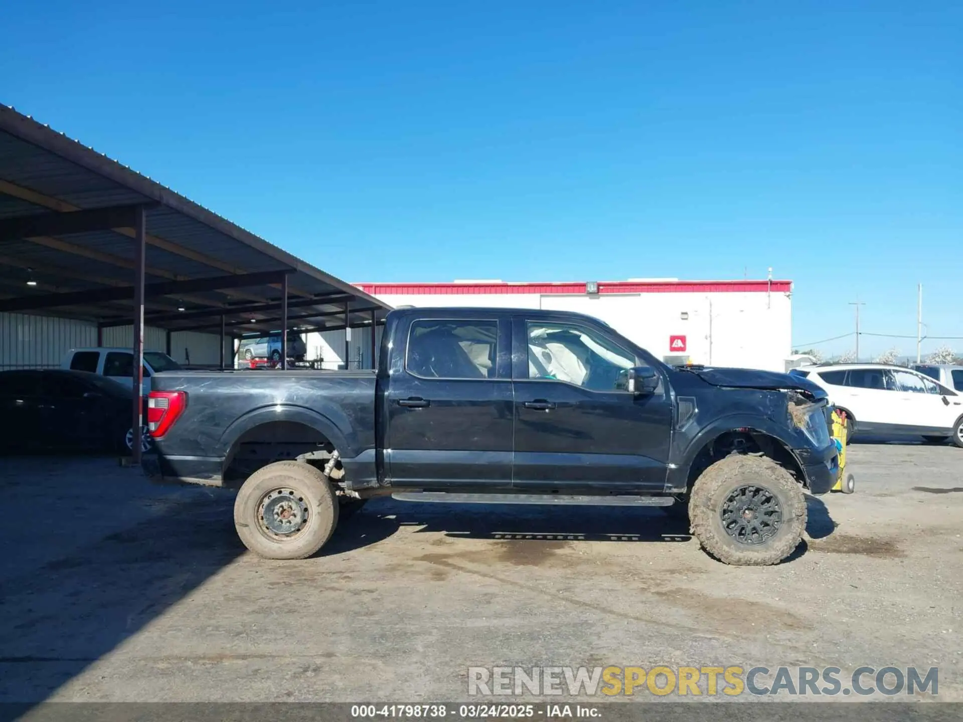 13 fotografías del automóvil dañado 1FTEW1E87NFA62430 FORD F-150 2022