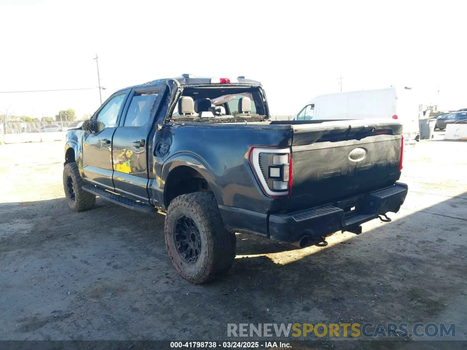 3 fotografías del automóvil dañado 1FTEW1E87NFA62430 FORD F-150 2022