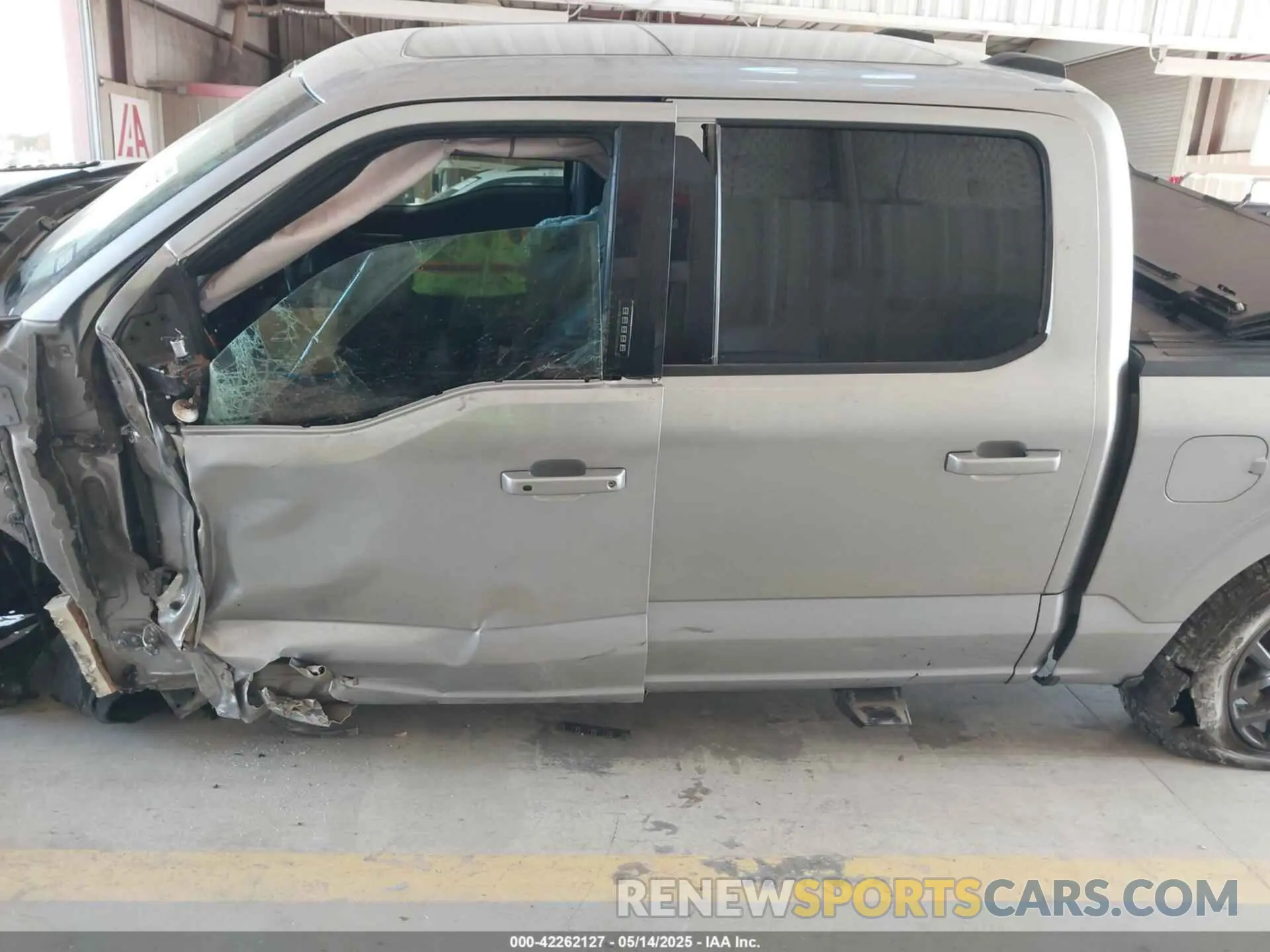 14 fotografías del automóvil dañado 1FTEW1E87NFC14464 FORD F-150 2022