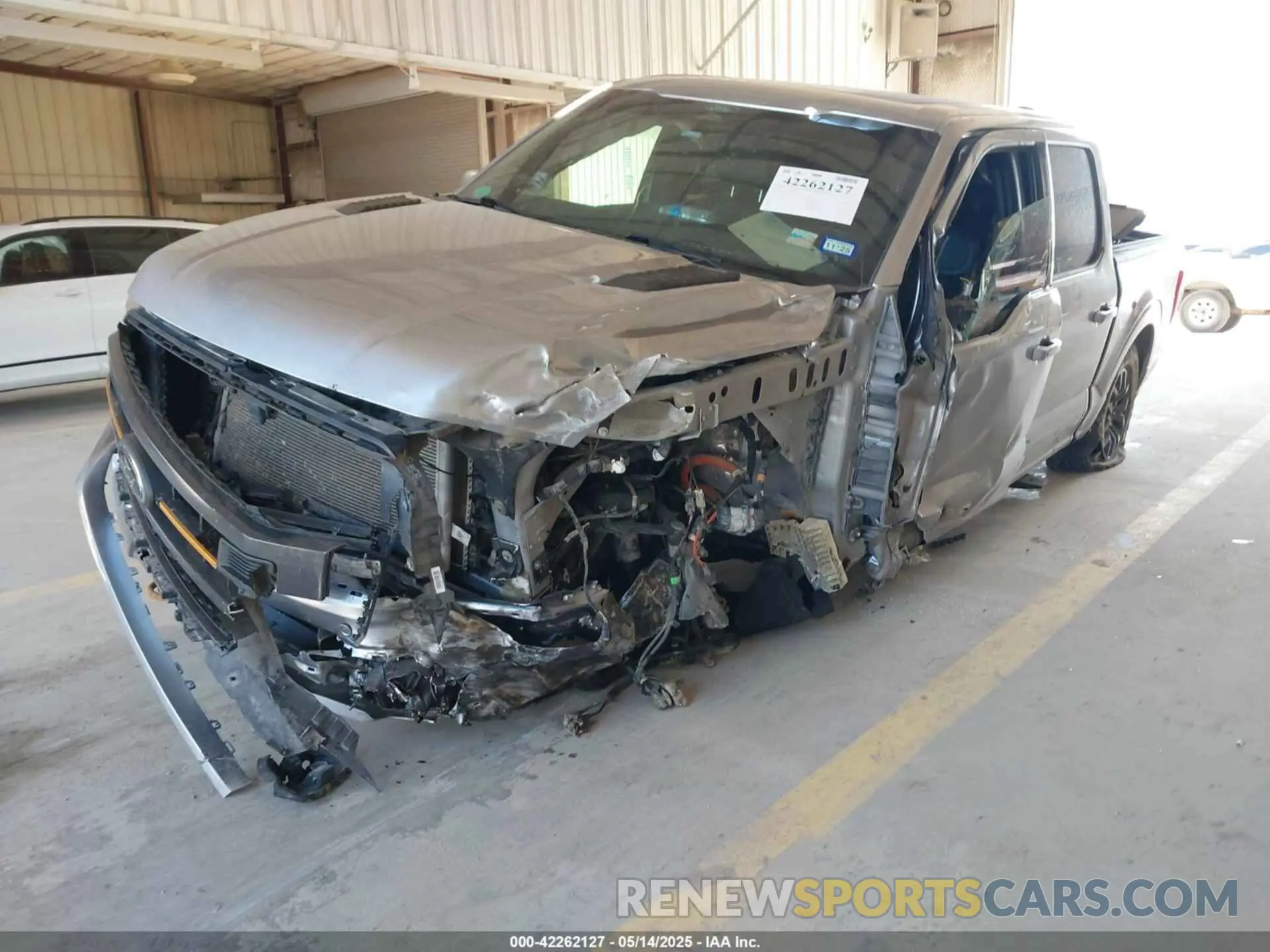 2 fotografías del automóvil dañado 1FTEW1E87NFC14464 FORD F-150 2022