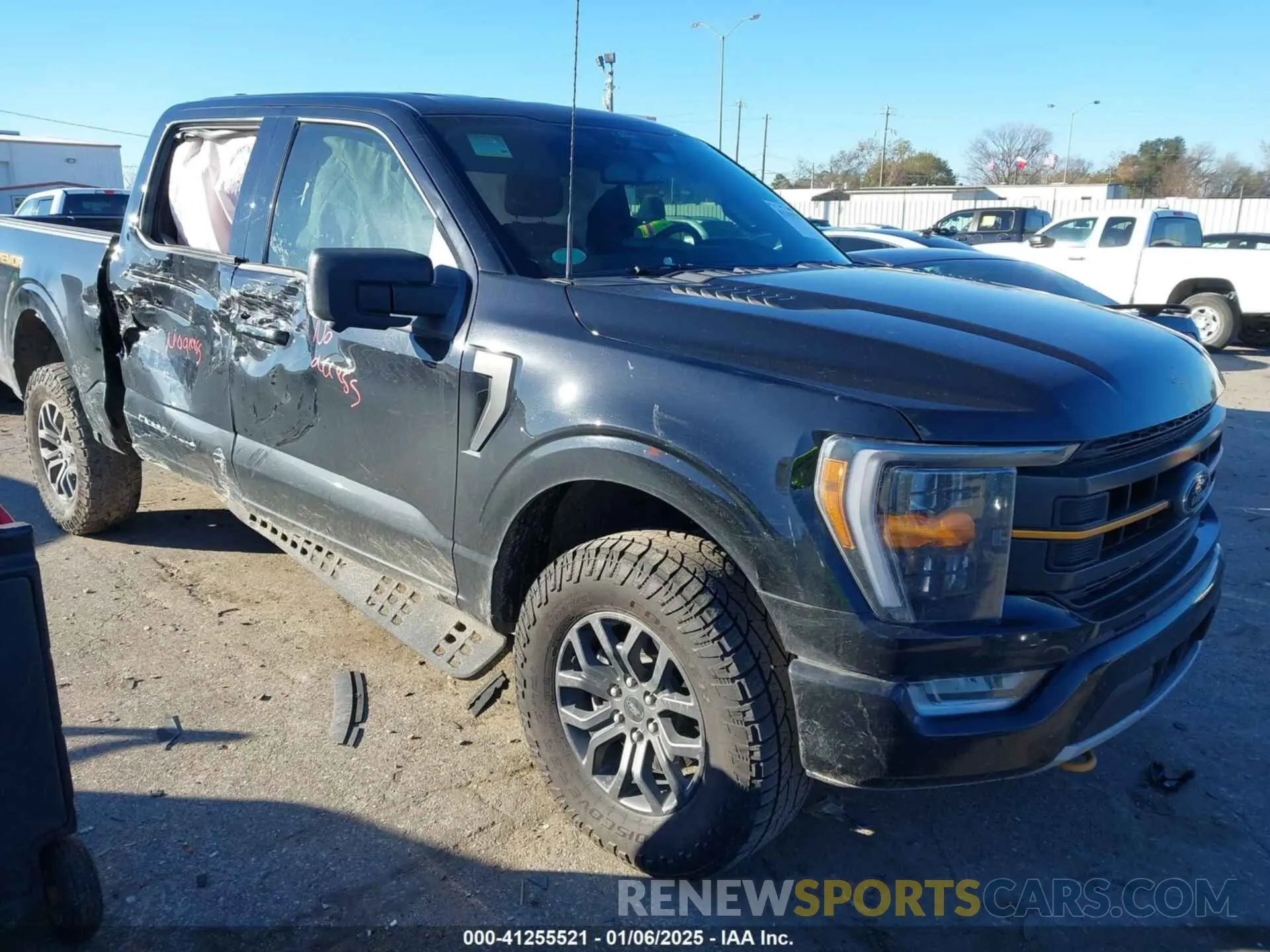 1 fotografías del automóvil dañado 1FTEW1E8XNFC14085 FORD F-150 2022