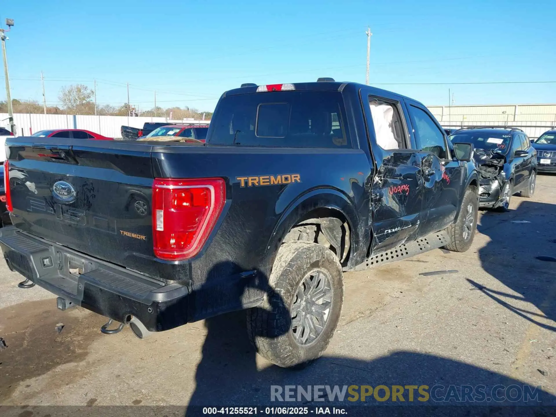 4 fotografías del automóvil dañado 1FTEW1E8XNFC14085 FORD F-150 2022