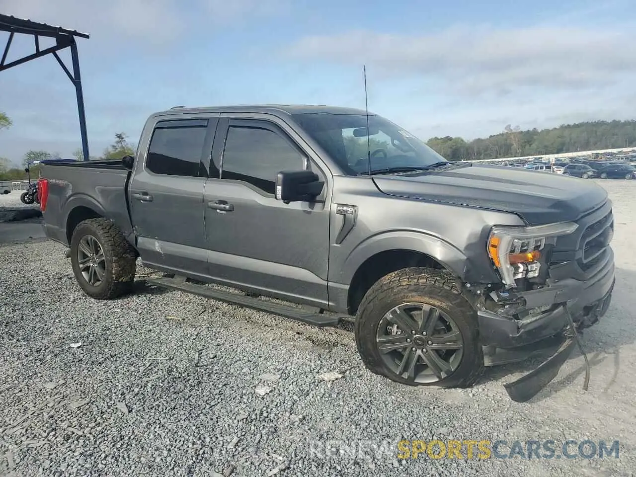 4 fotografías del automóvil dañado 1FTEW1EP1NFB82926 FORD F-150 2022