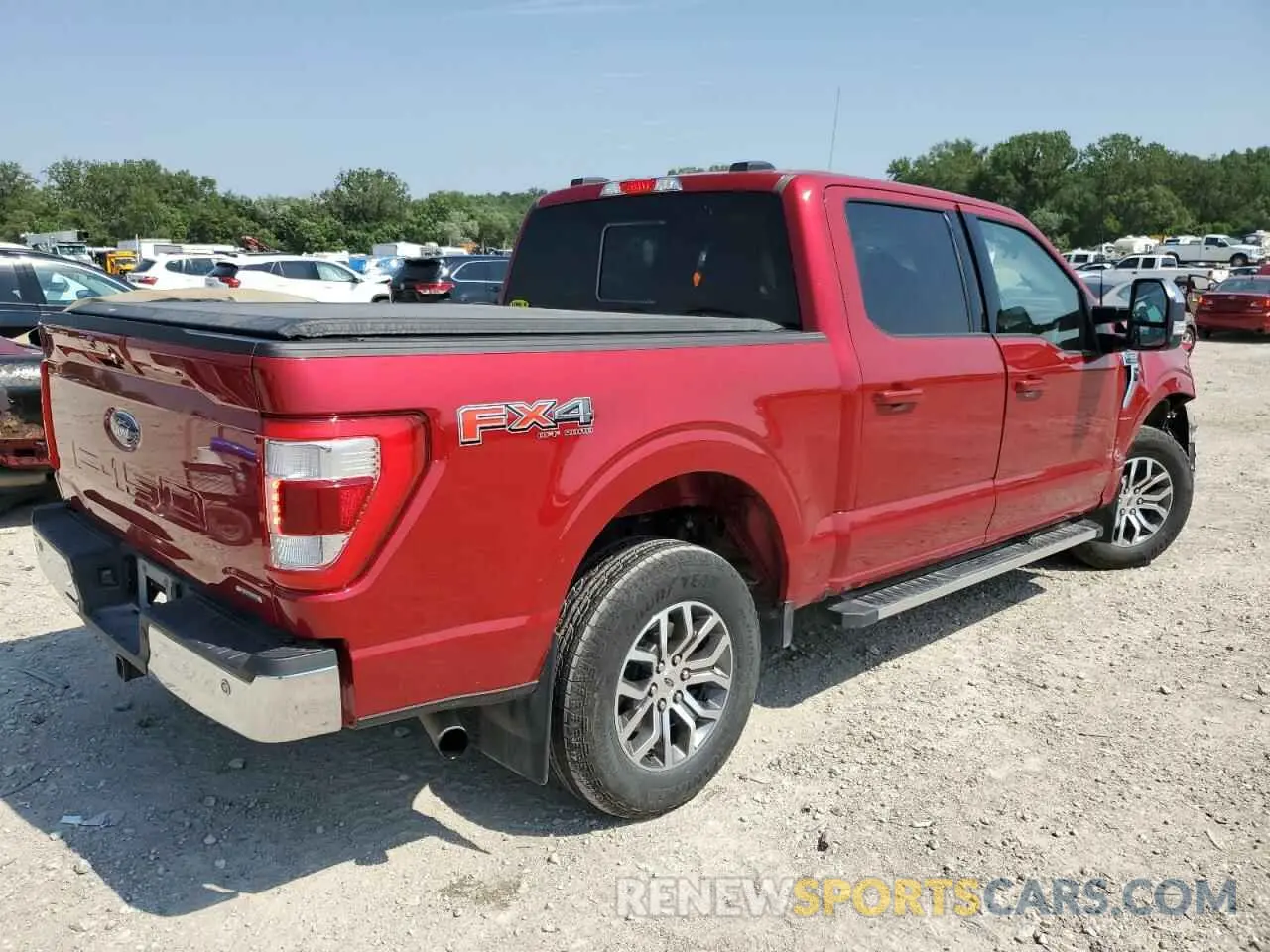 3 fotografías del automóvil dañado 1FTEW1EP2NKE14442 FORD F-150 2022