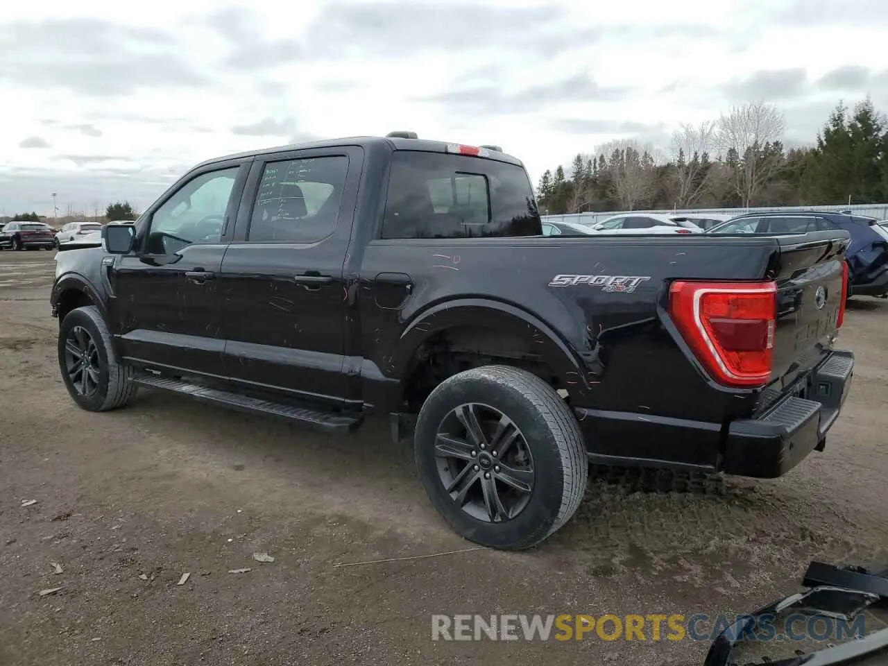 2 fotografías del automóvil dañado 1FTEW1EP4NKF10475 FORD F-150 2022
