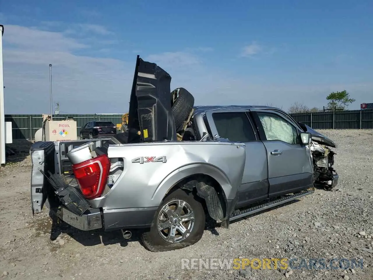3 fotografías del automóvil dañado 1FTEW1EP5NKE03502 FORD F-150 2022