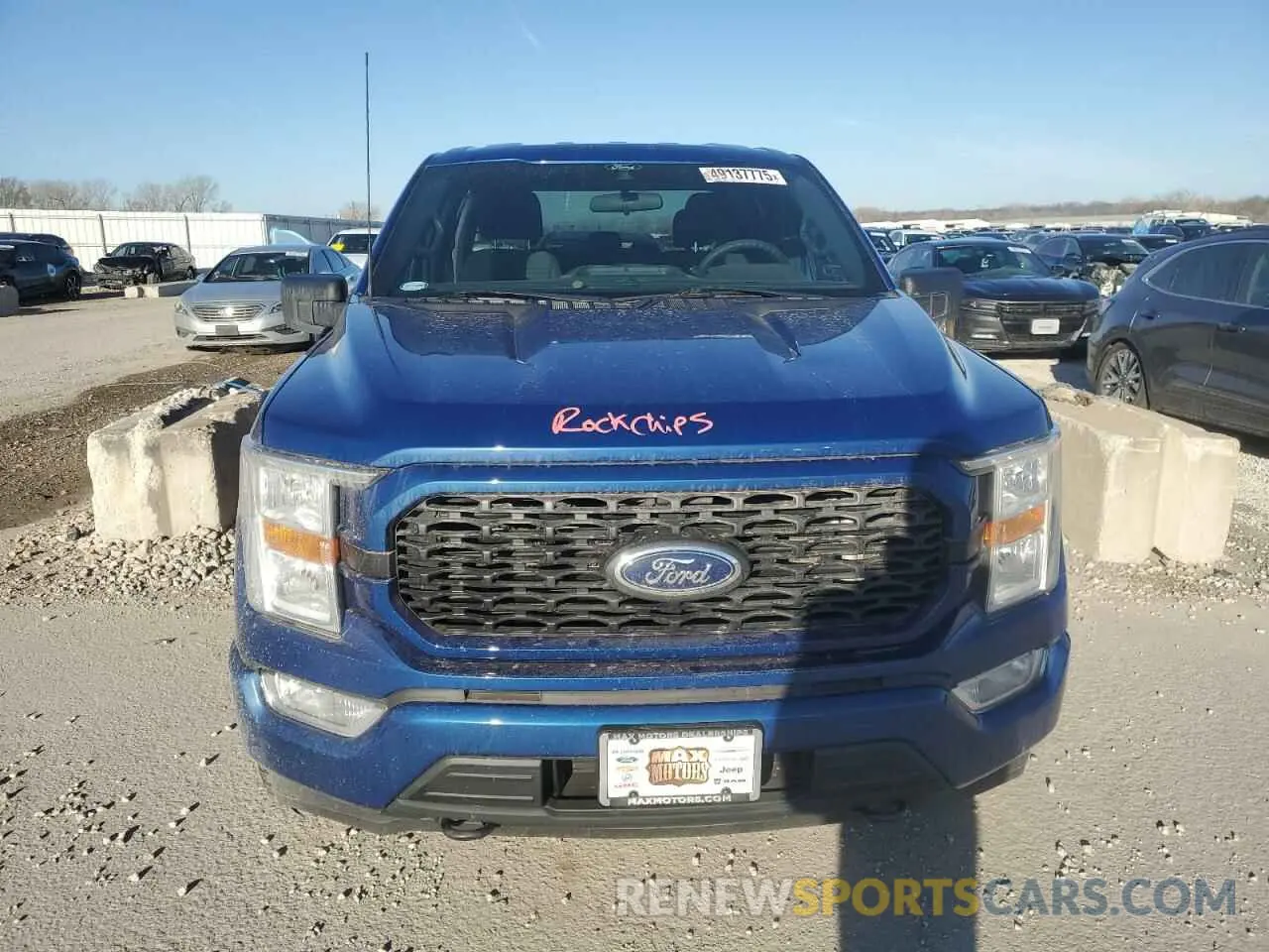 5 fotografías del automóvil dañado 1FTEW1EP7NKD02073 FORD F-150 2022