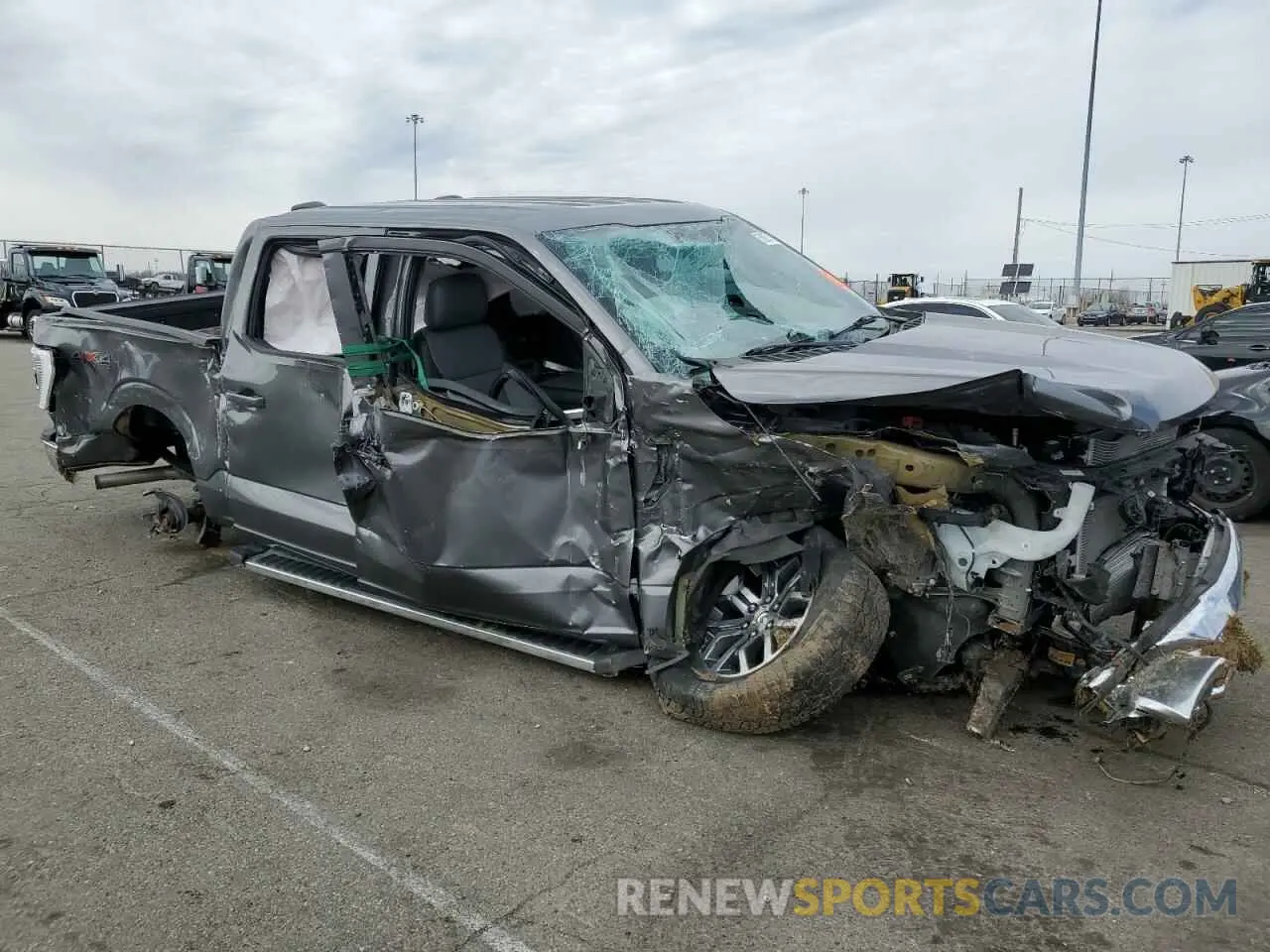 4 fotografías del automóvil dañado 1FTEW1EP7NKD37244 FORD F-150 2022