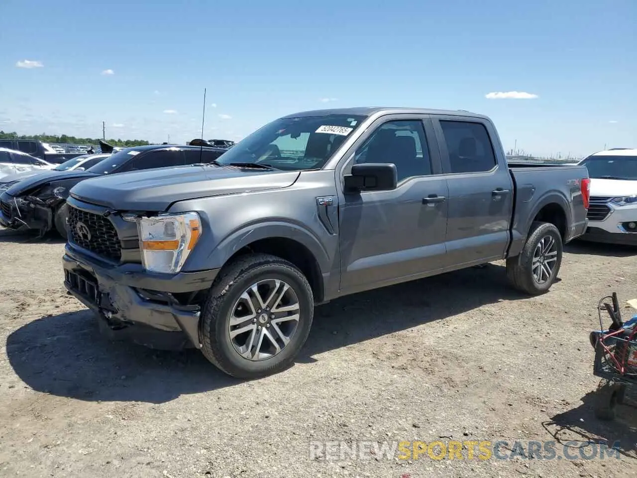 1 fotografías del automóvil dañado 1FTEW1EP9NKD38170 FORD F-150 2022