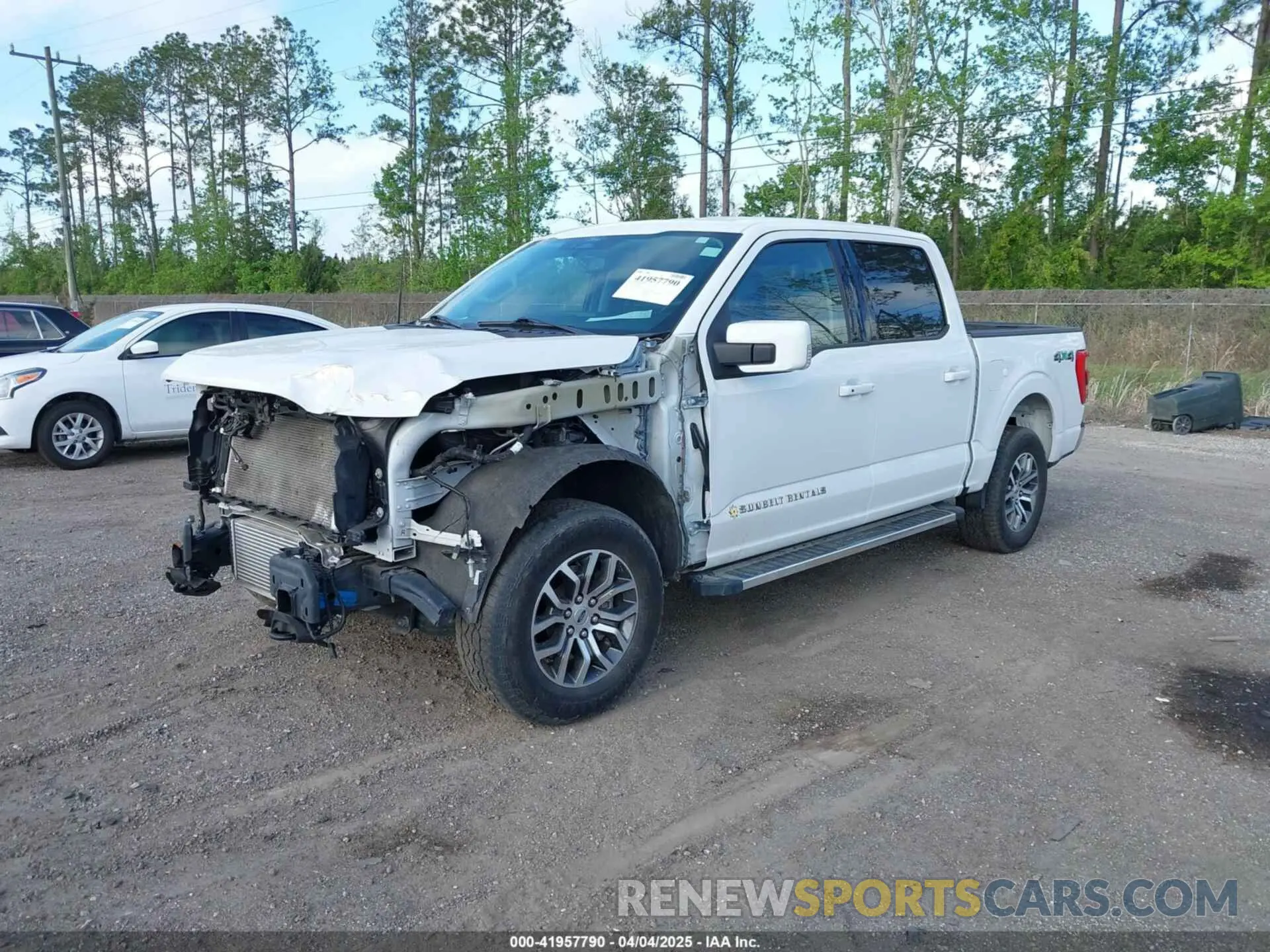 2 fotografías del automóvil dañado 1FTEW1EP9NKE36664 FORD F-150 2022