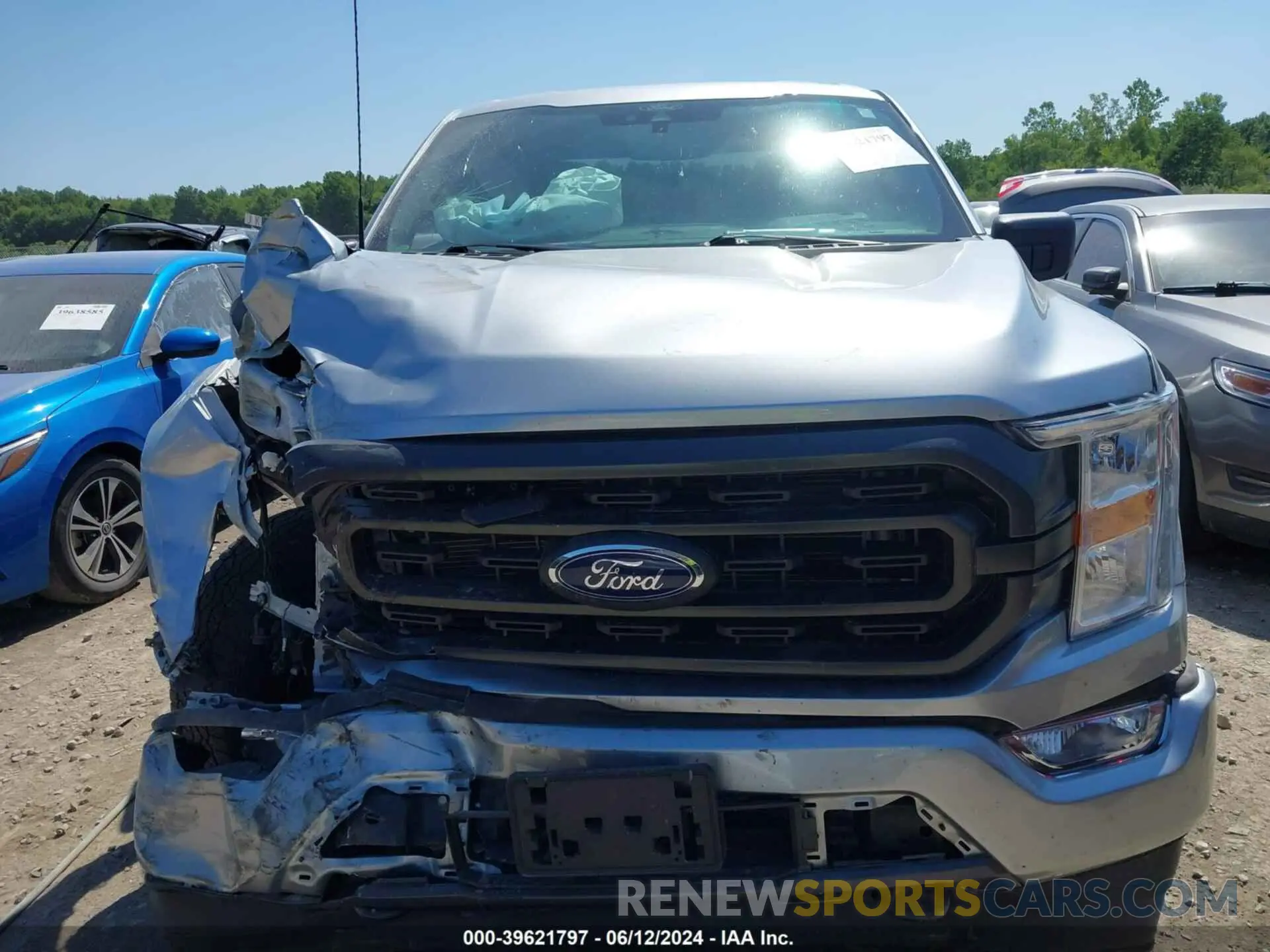 12 fotografías del automóvil dañado 1FTEW1EPXNFA55933 FORD F-150 2022