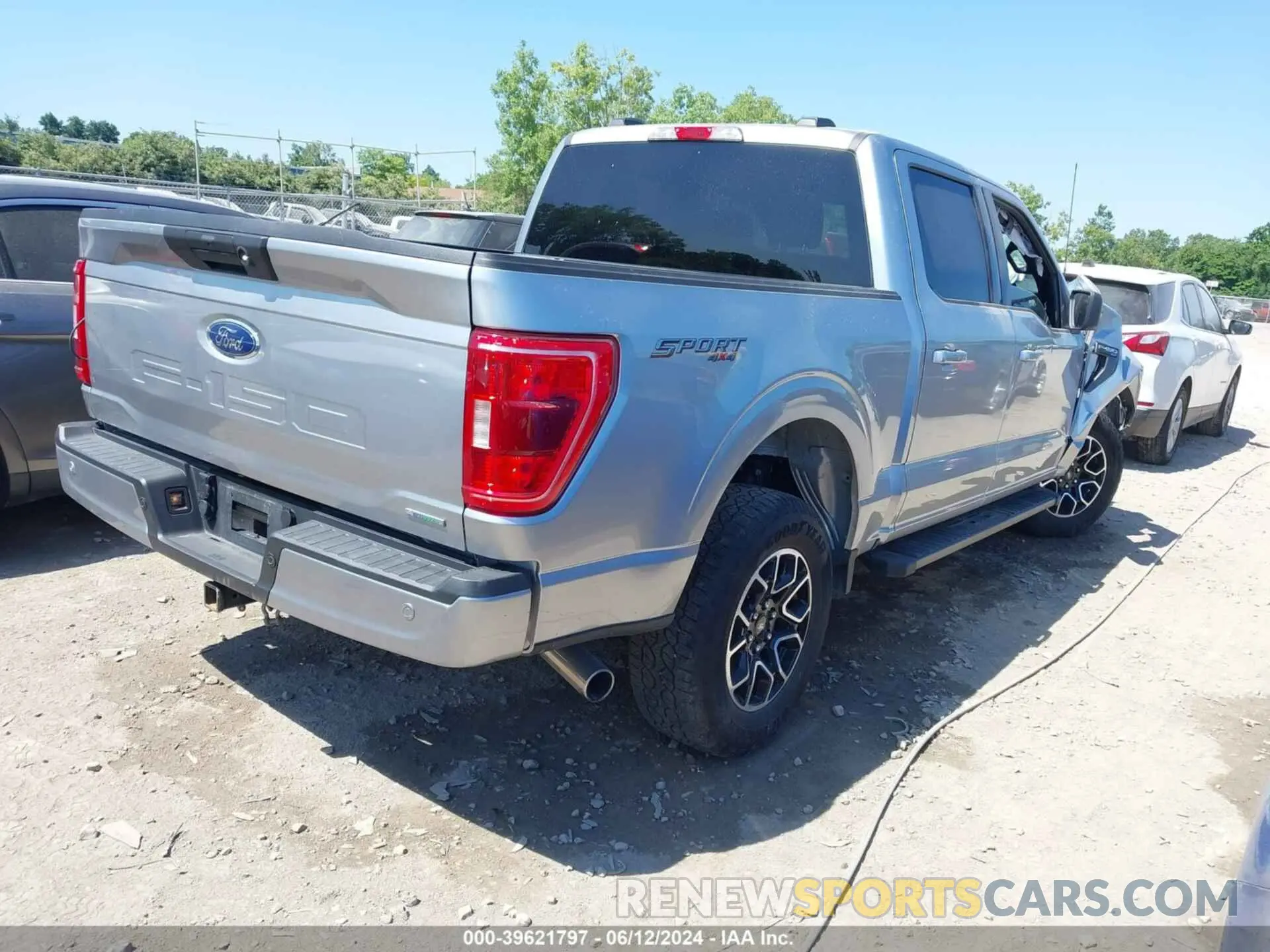 4 fotografías del automóvil dañado 1FTEW1EPXNFA55933 FORD F-150 2022