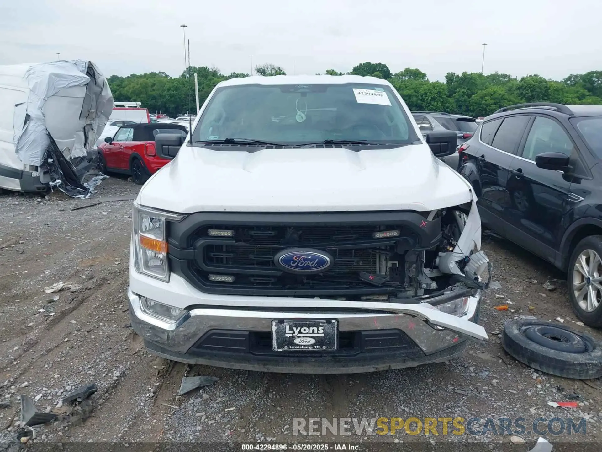 12 fotografías del automóvil dañado 1FTEX1C8XNKE02547 FORD F-150 2022