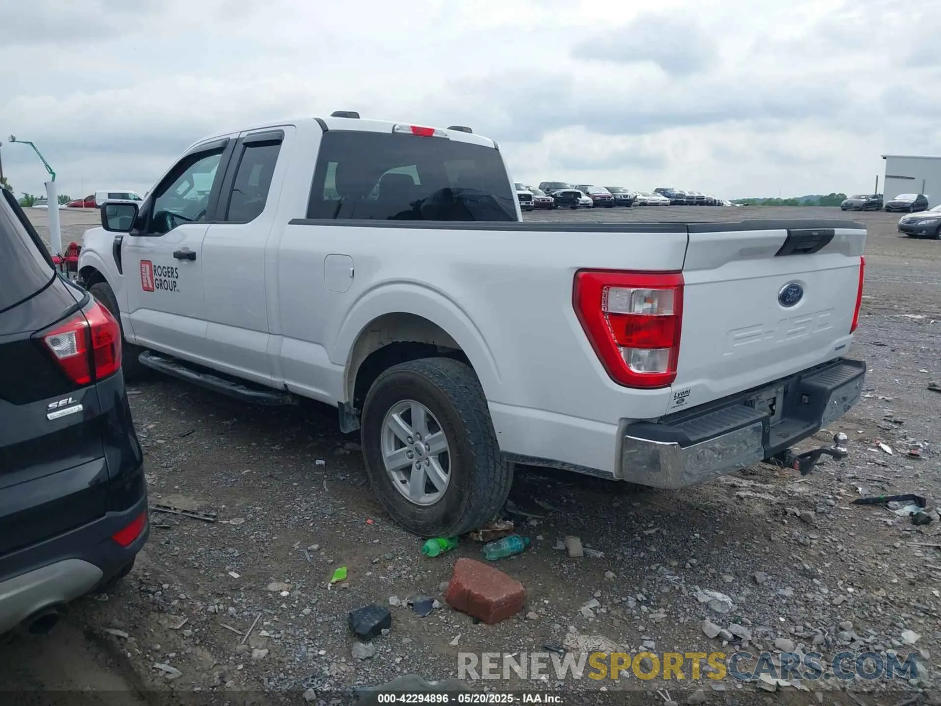 3 fotografías del automóvil dañado 1FTEX1C8XNKE02547 FORD F-150 2022
