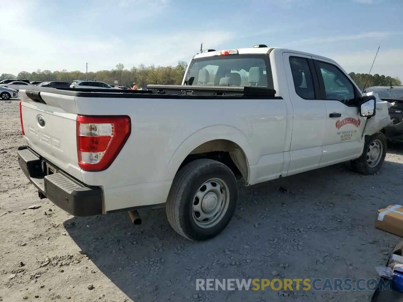 3 fotografías del automóvil dañado 1FTEX1CB0NKD32035 FORD F-150 2022