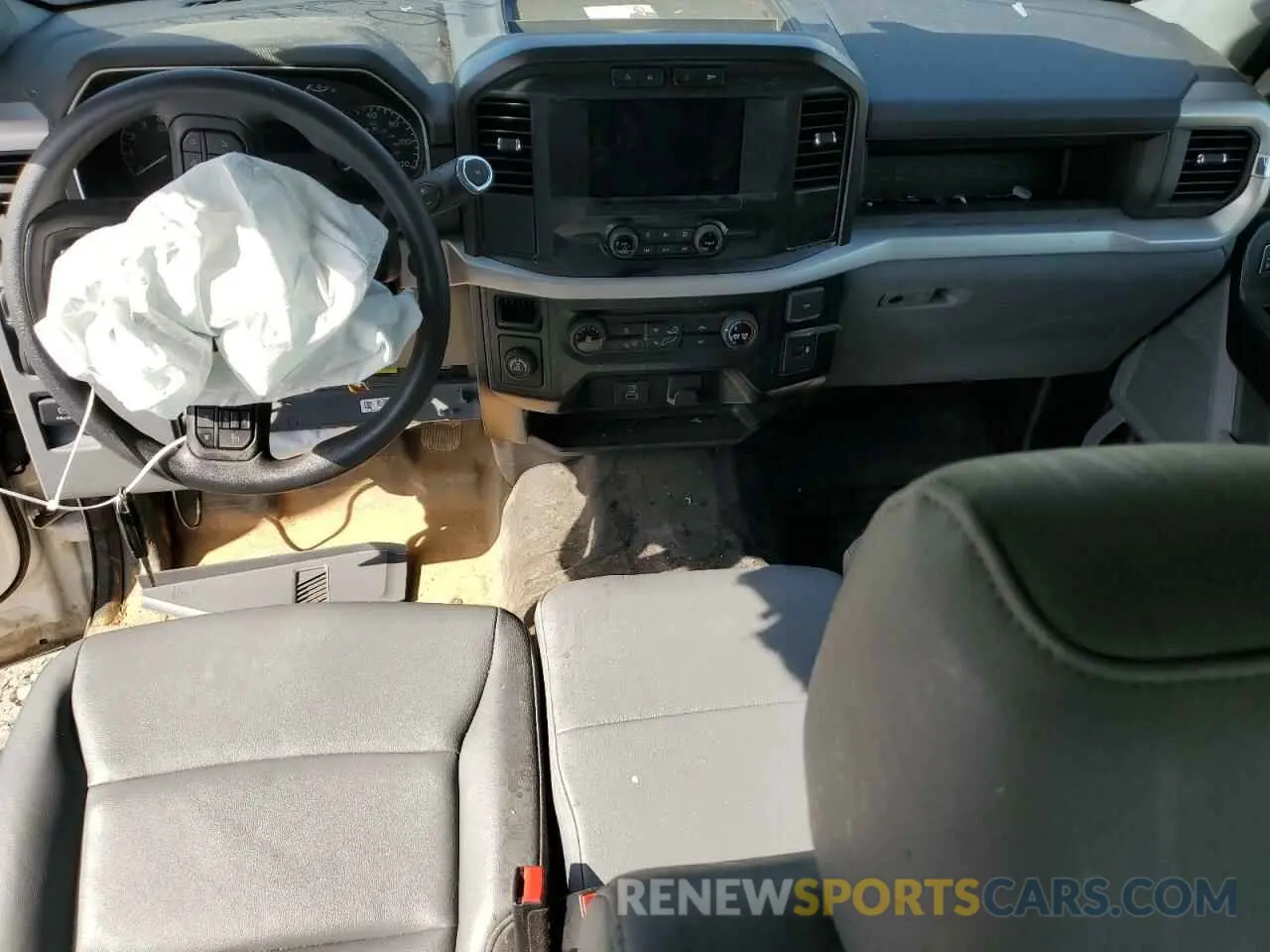 8 fotografías del automóvil dañado 1FTEX1CB0NKD32035 FORD F-150 2022