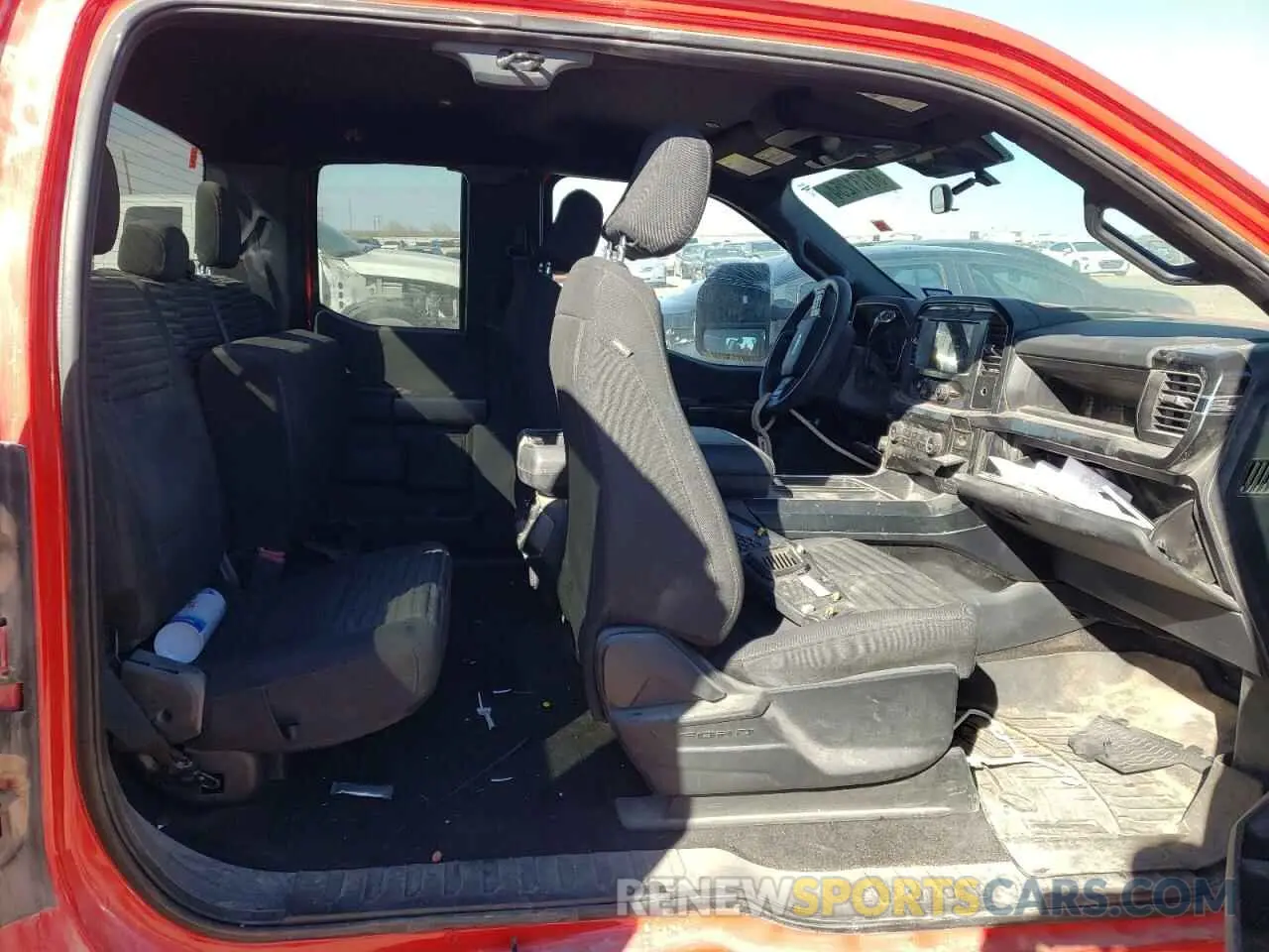 10 fotografías del automóvil dañado 1FTEX1CP1NKF06416 FORD F-150 2022