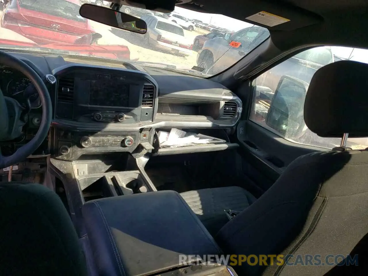 8 fotografías del automóvil dañado 1FTEX1CP1NKF06416 FORD F-150 2022
