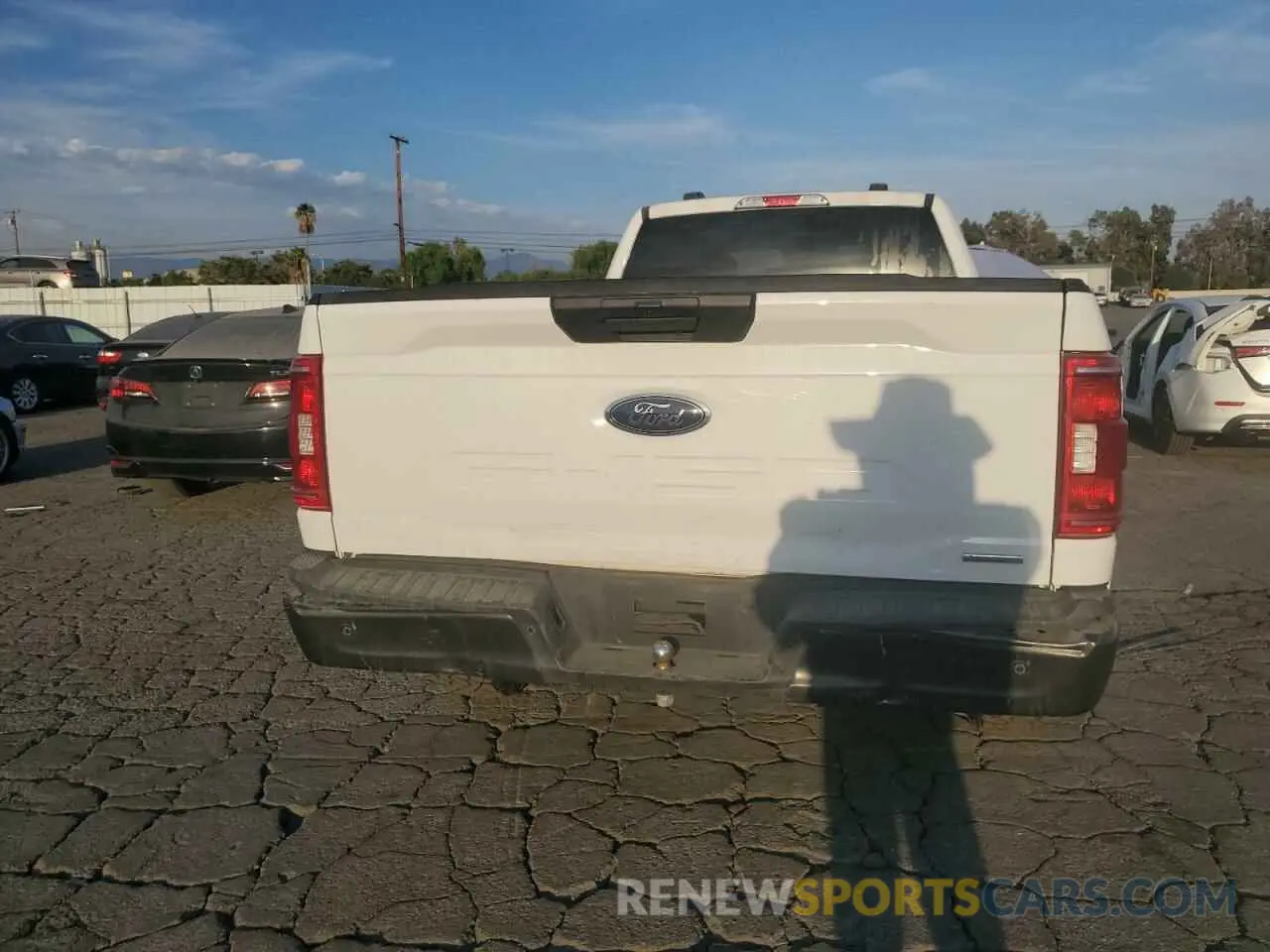 6 fotografías del automóvil dañado 1FTEX1CP7NKE45346 FORD F-150 2022