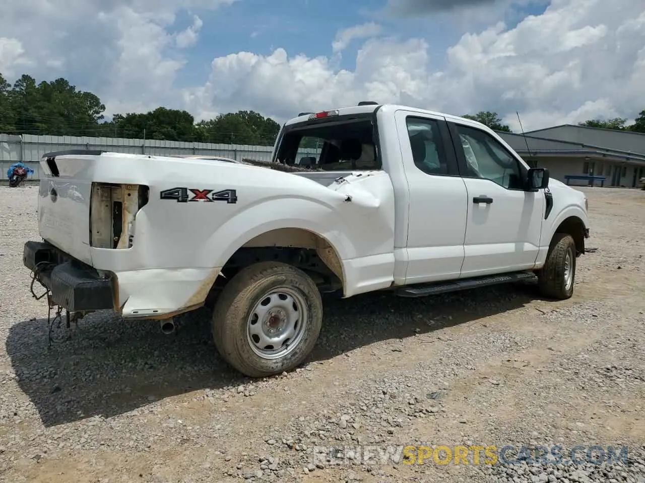 3 fotografías del automóvil dañado 1FTEX1EB2NKE47152 FORD F-150 2022