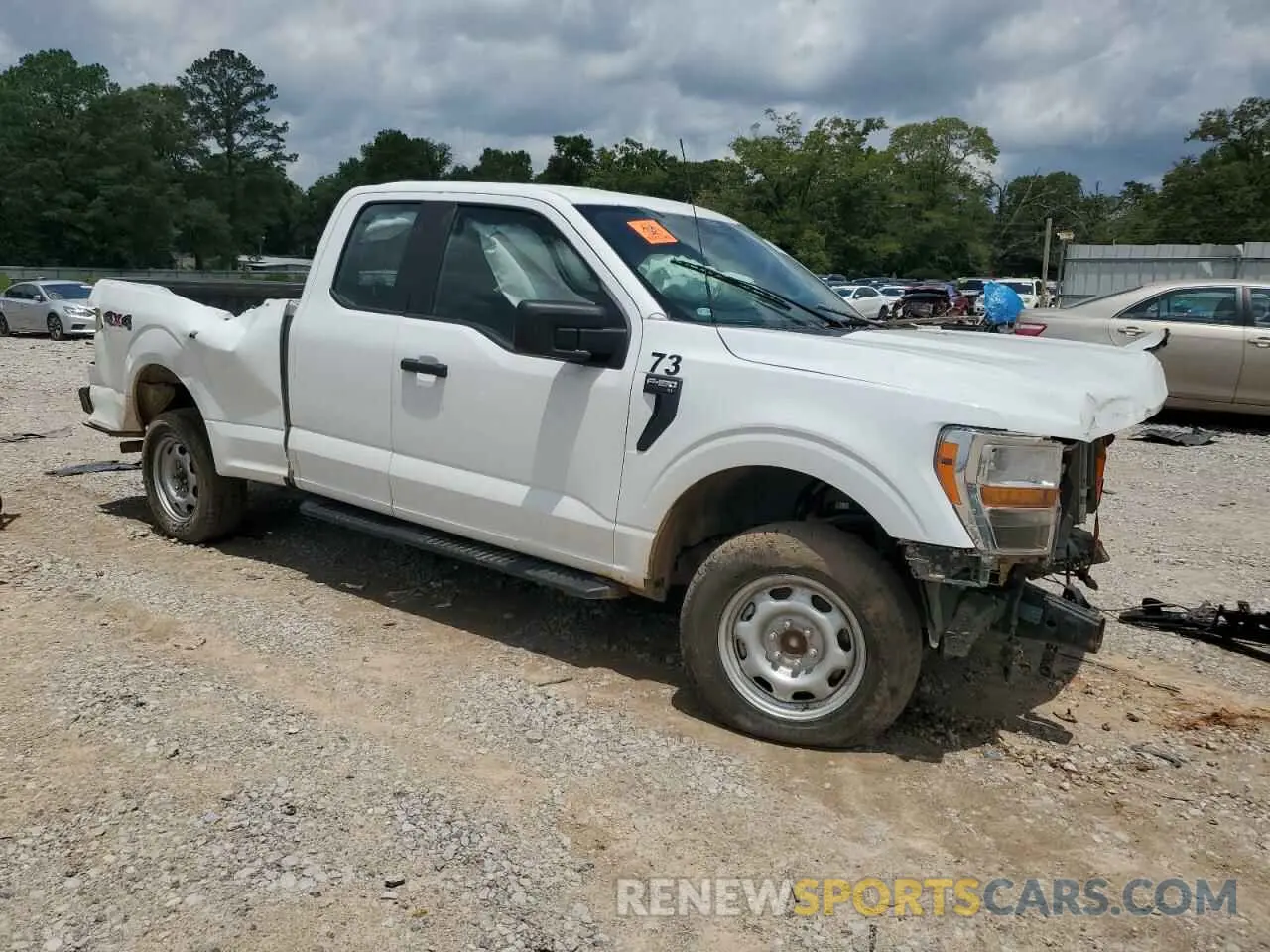 4 fotografías del automóvil dañado 1FTEX1EB2NKE47152 FORD F-150 2022