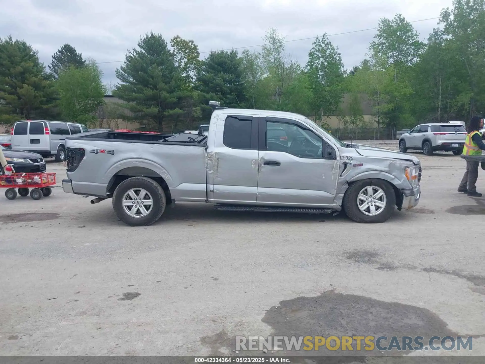 13 fotografías del automóvil dañado 1FTEX1EB7NKE28578 FORD F-150 2022