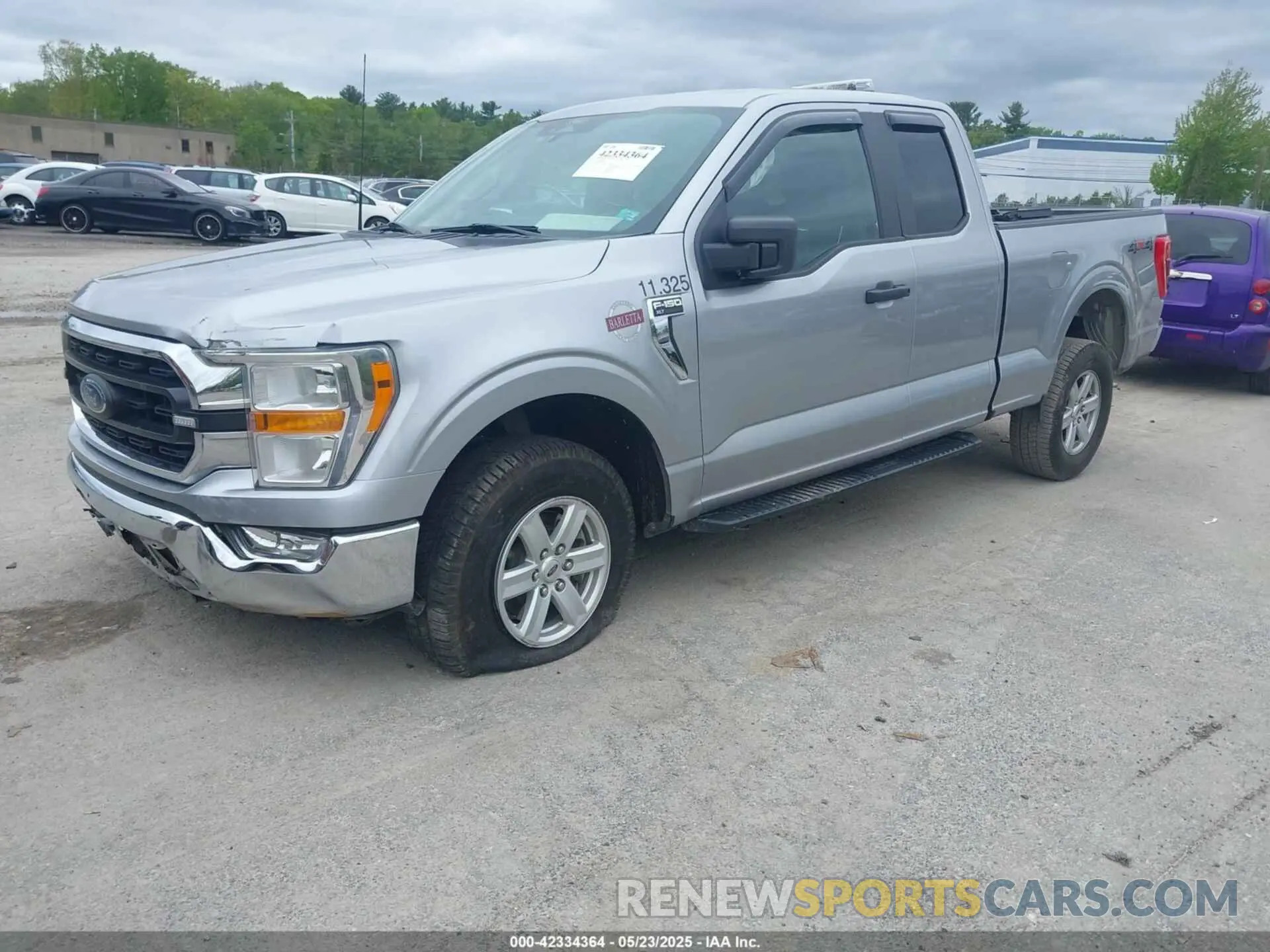 2 fotografías del automóvil dañado 1FTEX1EB7NKE28578 FORD F-150 2022