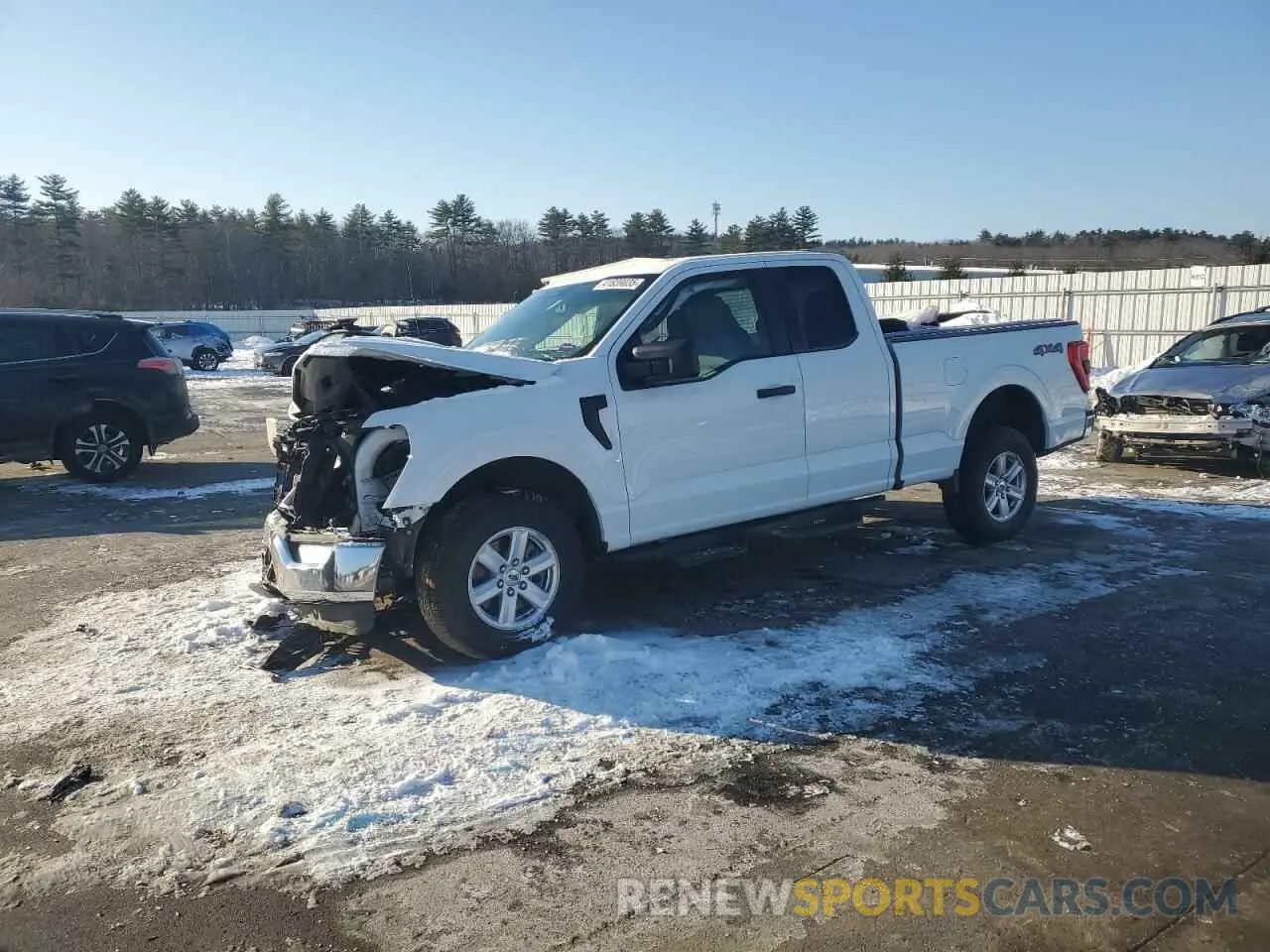 1 fotografías del automóvil dañado 1FTEX1EP0NFC46712 FORD F-150 2022