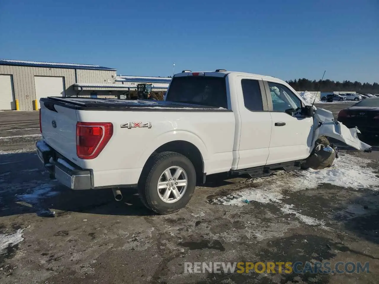 3 fotografías del automóvil dañado 1FTEX1EP0NFC46712 FORD F-150 2022
