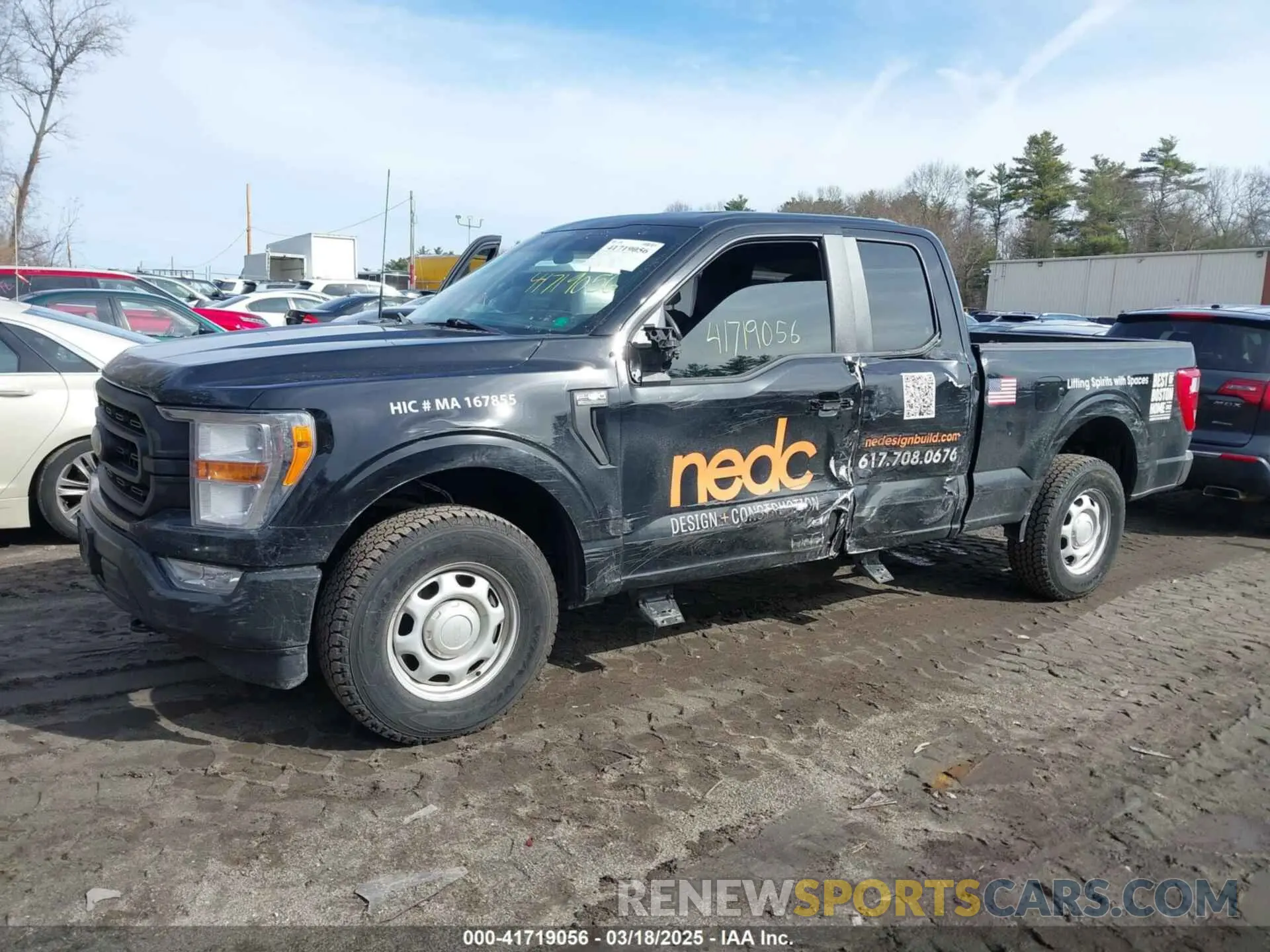 2 fotografías del automóvil dañado 1FTEX1EP2NFA38721 FORD F-150 2022