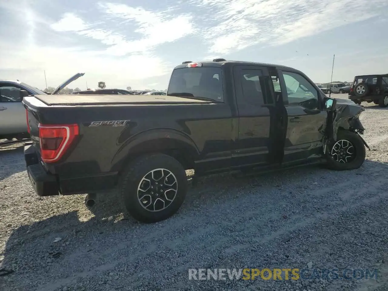 3 fotografías del automóvil dañado 1FTEX1EP5NKF06657 FORD F-150 2022