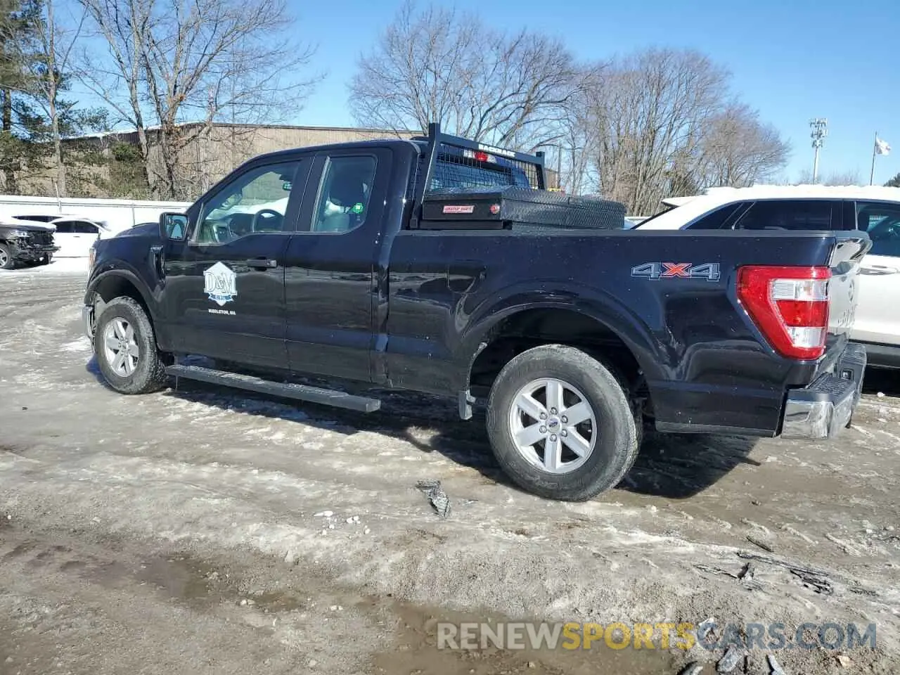 2 fotografías del automóvil dañado 1FTEX1EP9NKF30489 FORD F-150 2022