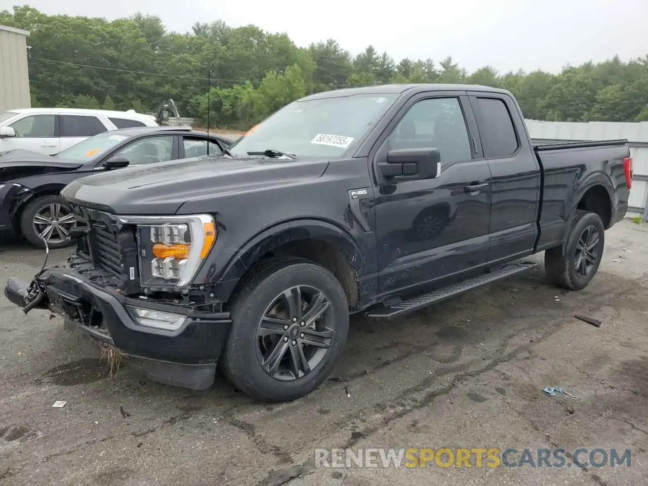 1 fotografías del automóvil dañado 1FTEX1EPXNFA01349 FORD F-150 2022